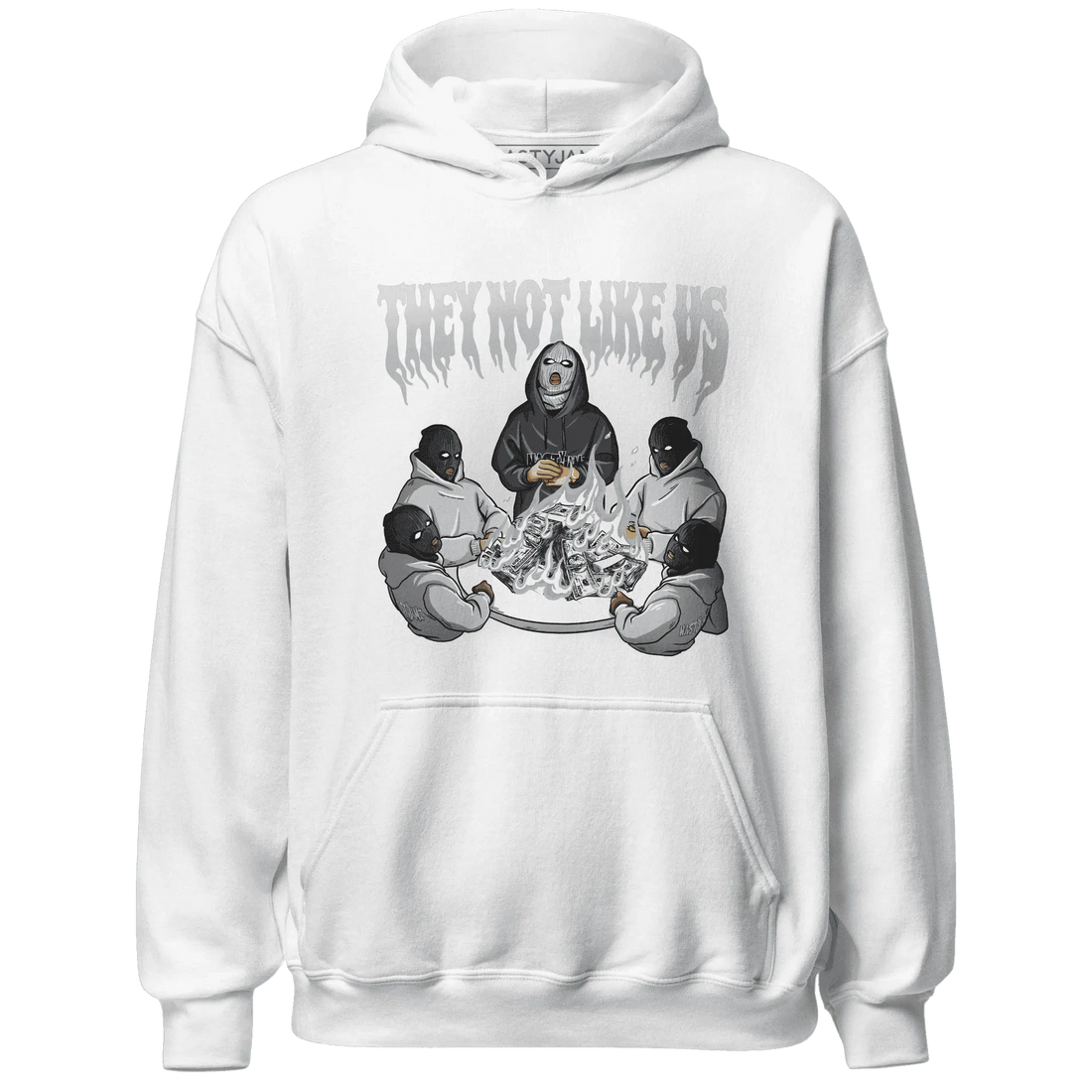 NastyJamz-Wolf-Grey-12s-Hoodie-Match-They-Not-Like-Us
