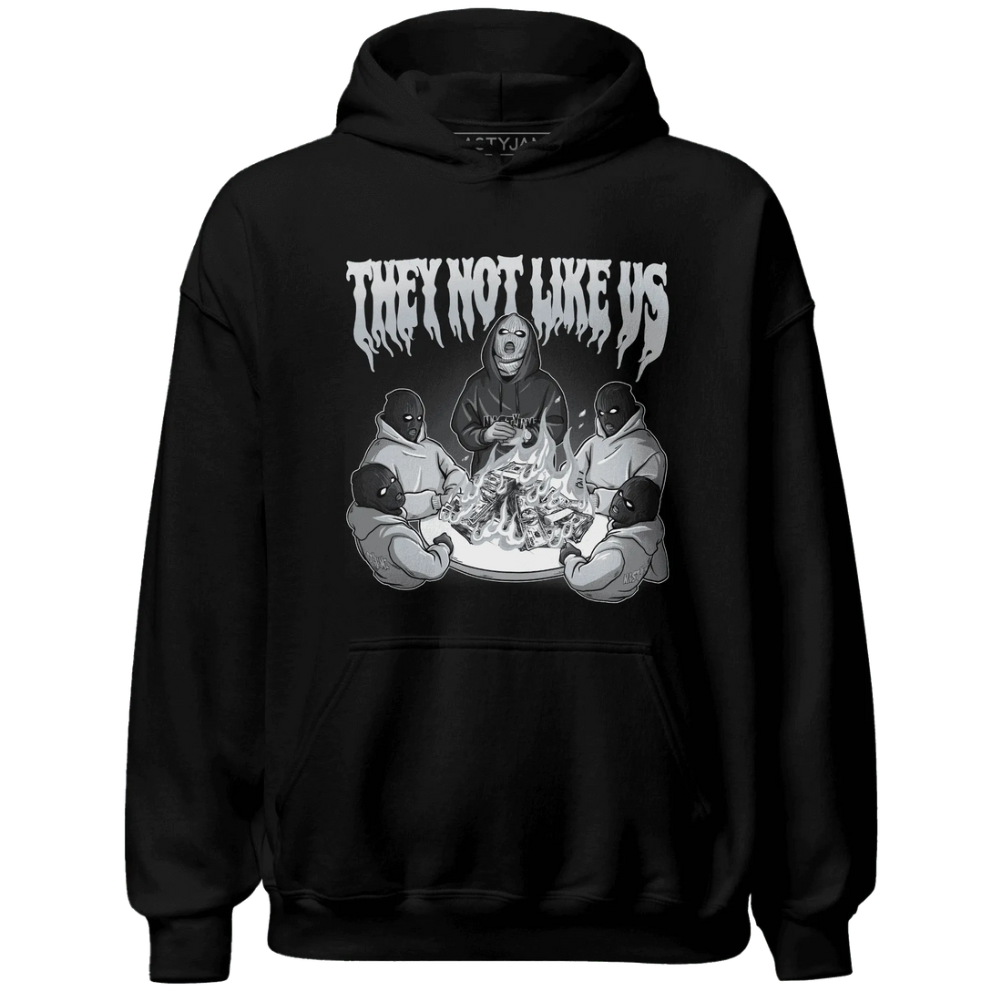 NastyJamz-Wolf-Grey-12s-Hoodie-Match-They-Not-Like-Us