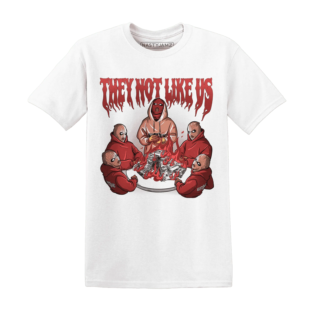 NastyJamz-Dune-Red-13s-T-Shirt-Match-They-Not-Like-Us