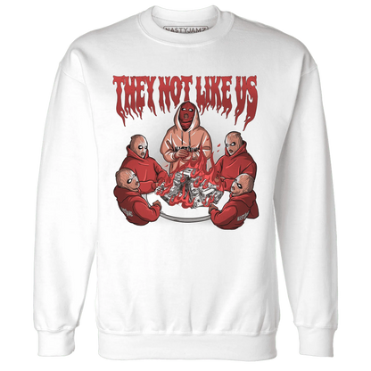 NastyJamz-Dune-Red-13s-Sweatshirt-Match-They-Not-Like-Us