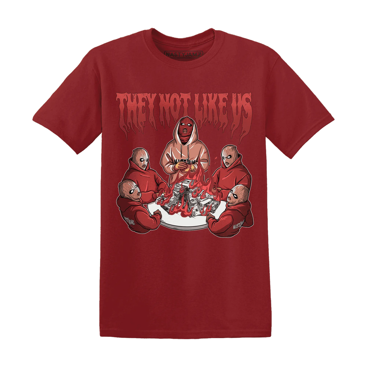 NastyJamz-Dune-Red-13s-T-Shirt-Match-They-Not-Like-Us