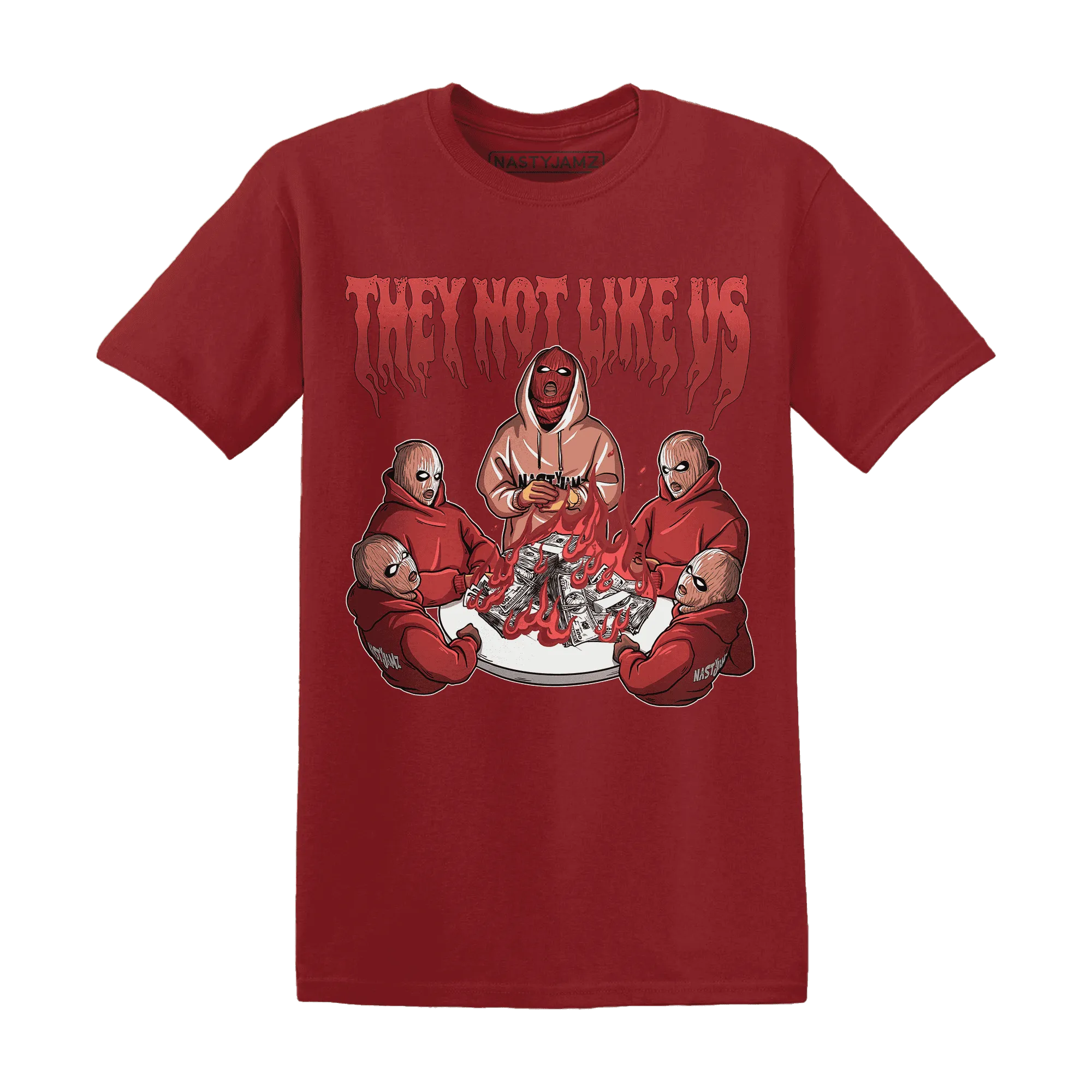 NastyJamz-Dune-Red-13s-T-Shirt-Match-They-Not-Like-Us