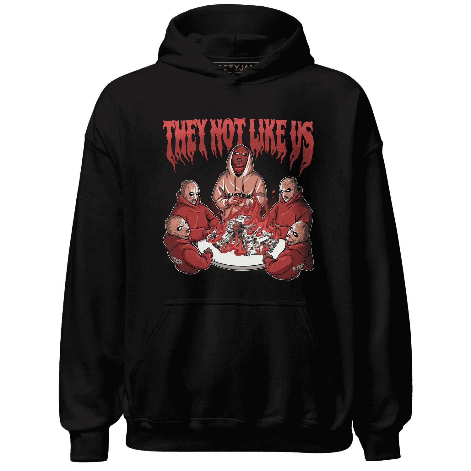 NastyJamz-Dune-Red-13s-Hoodie-Match-They-Not-Like-Us