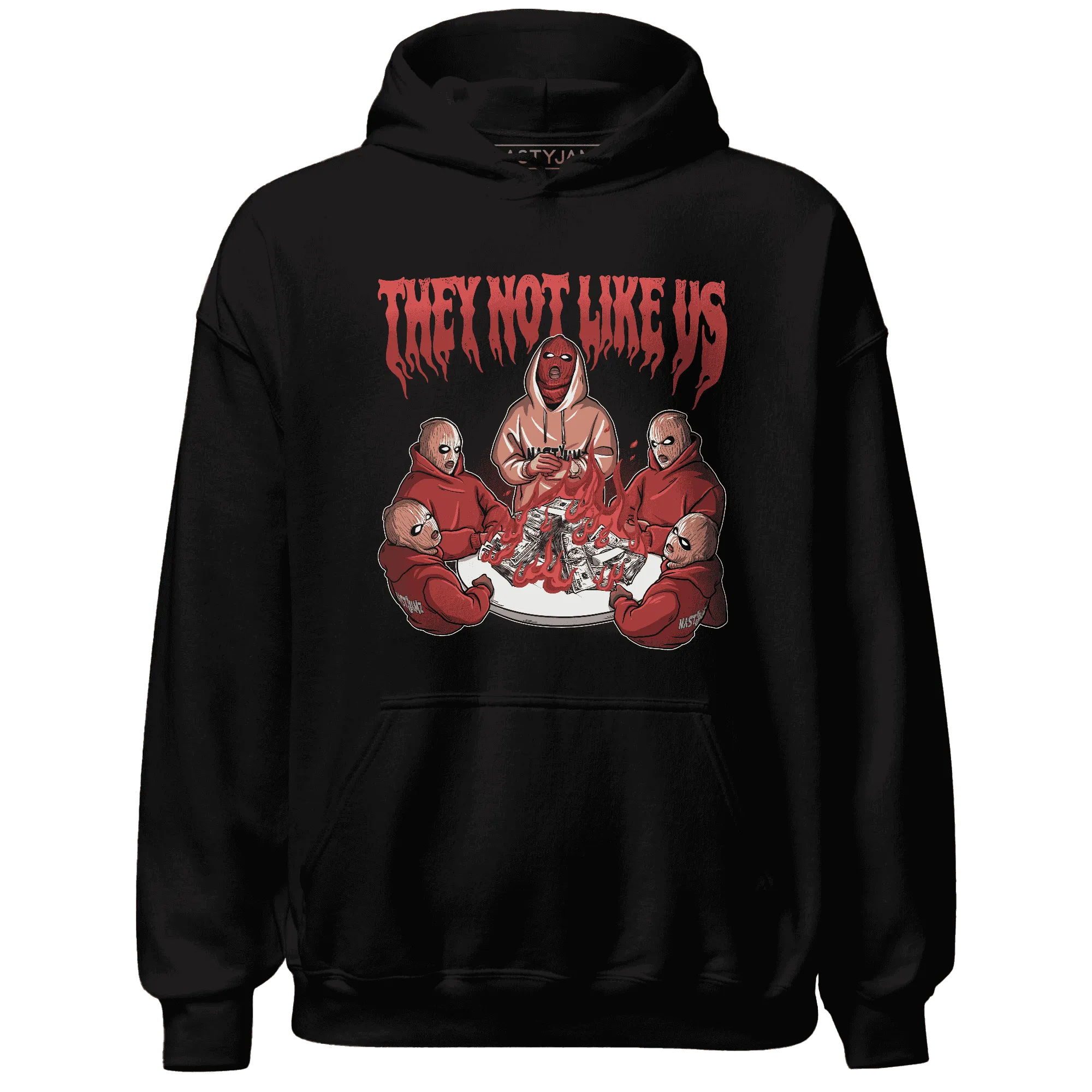 NastyJamz-Dune-Red-13s-Hoodie-Match-They-Not-Like-Us