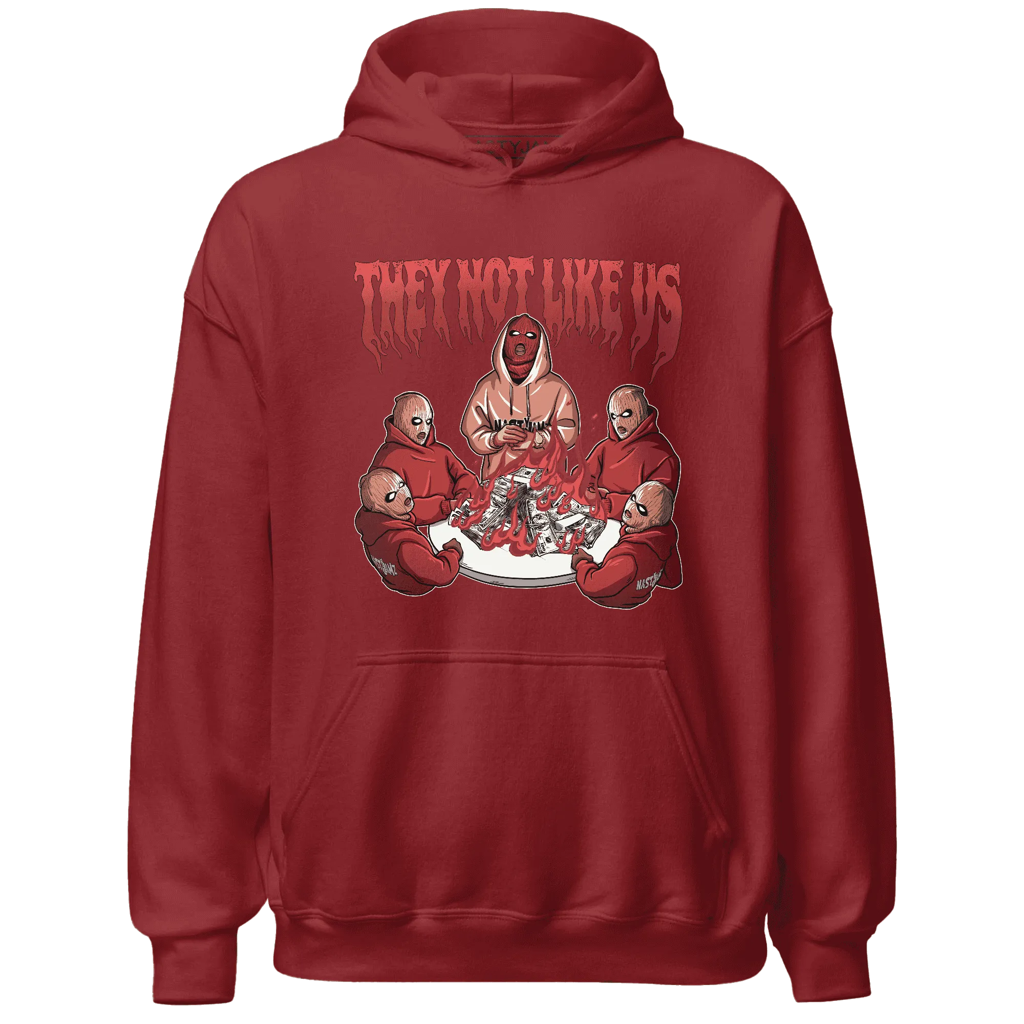 NastyJamz-Dune-Red-13s-Hoodie-Match-They-Not-Like-Us