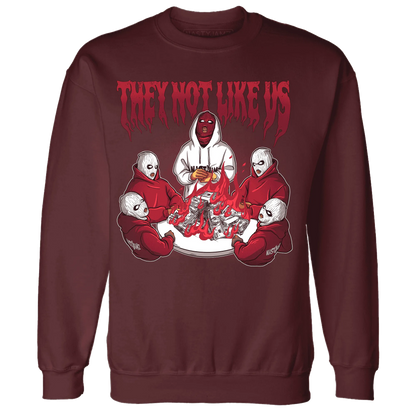 NastyJamz-High-White-Team-Red-1s-Sweatshirt-Match-They-Not-Like-Us