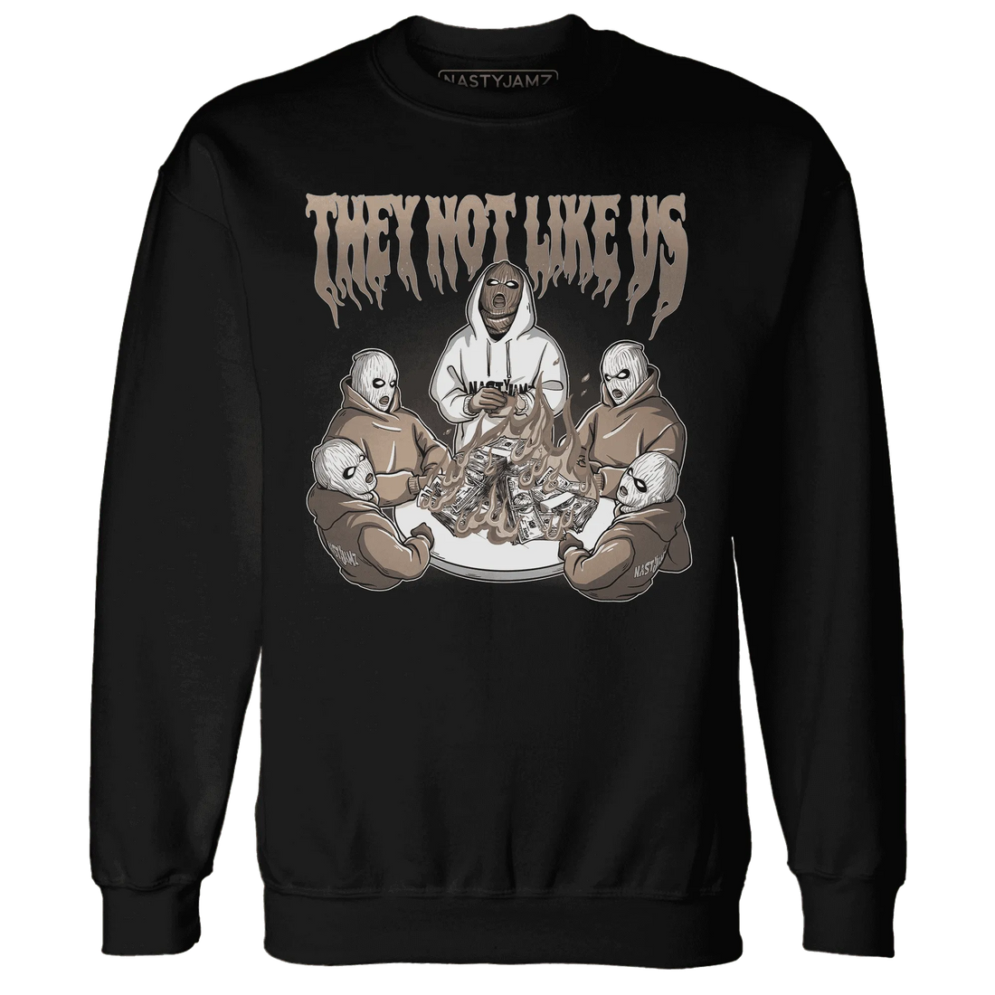 NastyJamz-Low-Mocha-1s-Sweatshirt-Match-They-Not-Like-Us