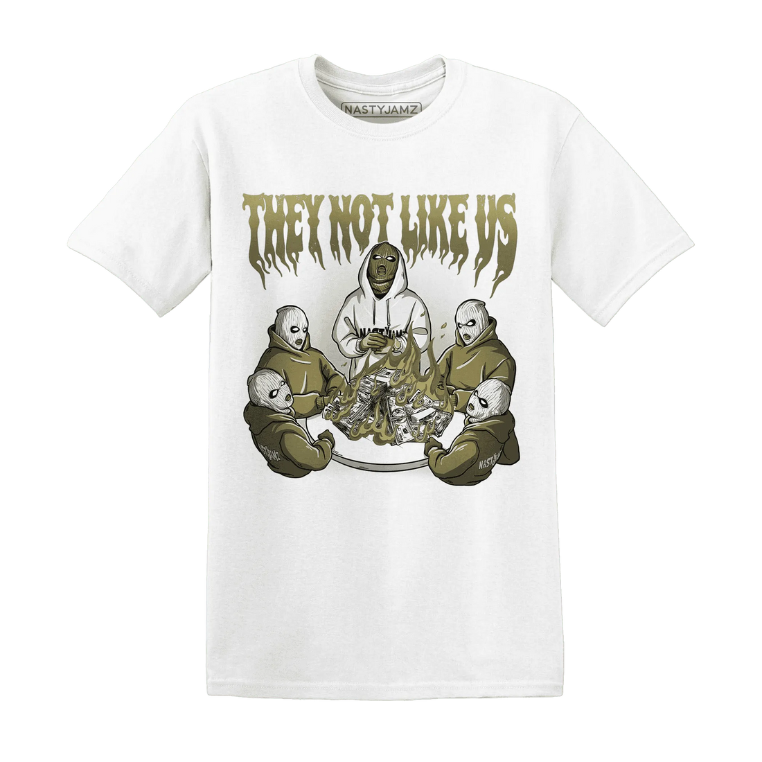 NastyJamz-Medium-Olive-1s-T-Shirt-Match-They-Not-Like-Us