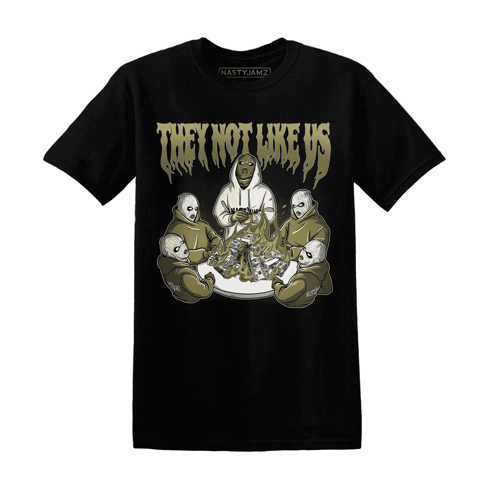 NastyJamz-Medium-Olive-1s-T-Shirt-Match-They-Not-Like-Us