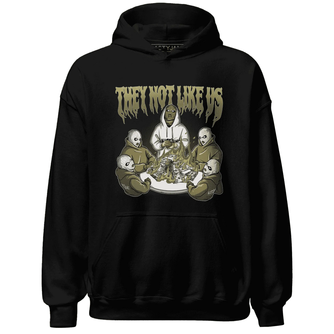 NastyJamz-Medium-Olive-1s-Hoodie-Match-They-Not-Like-Us