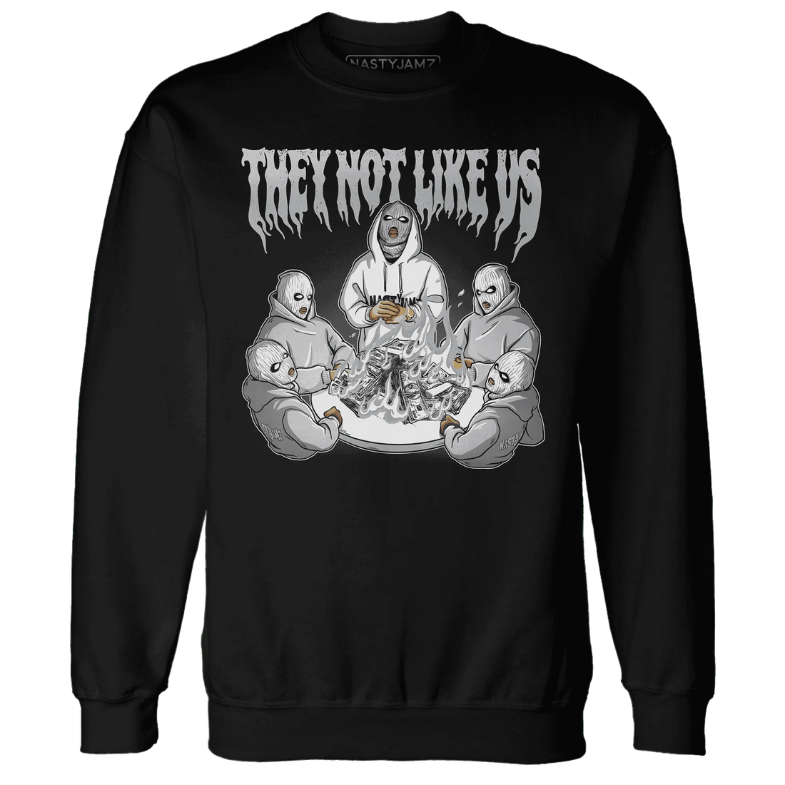 NastyJamz-Wolf-Grey-1s-Sweatshirt-Match-They-Not-Like-Us