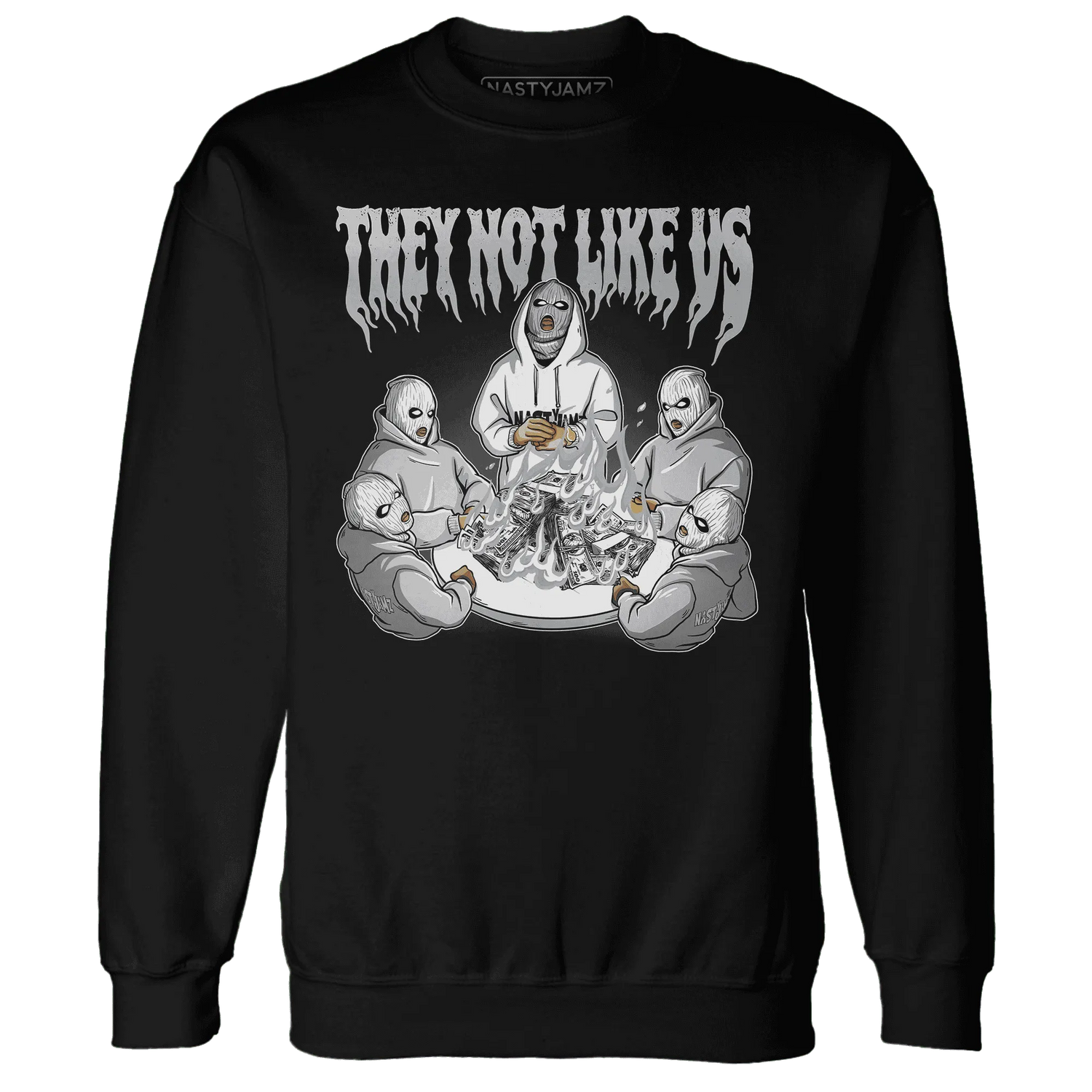 NastyJamz-Wolf-Grey-1s-Sweatshirt-Match-They-Not-Like-Us