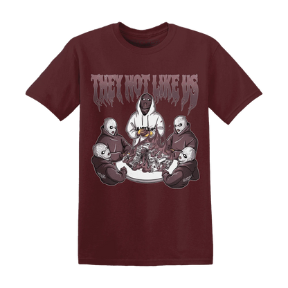 NastyJamz-Burgundy-Crush-3s-T-Shirt-Match-They-Not-Like-Us