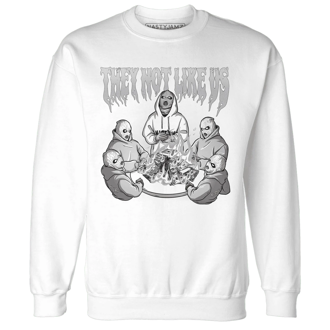 NastyJamz-Cement-Grey-3s-Sweatshirt-Match-They-Not-Like-Us