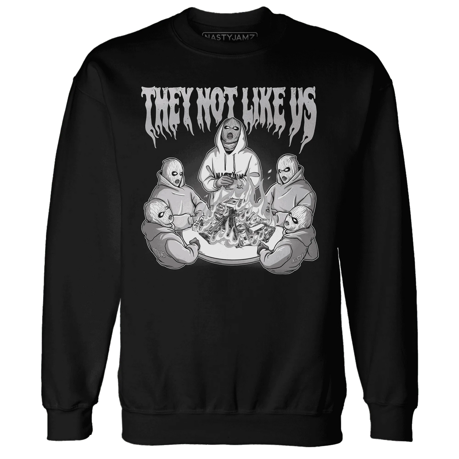 NastyJamz-Cement-Grey-3s-Sweatshirt-Match-They-Not-Like-Us