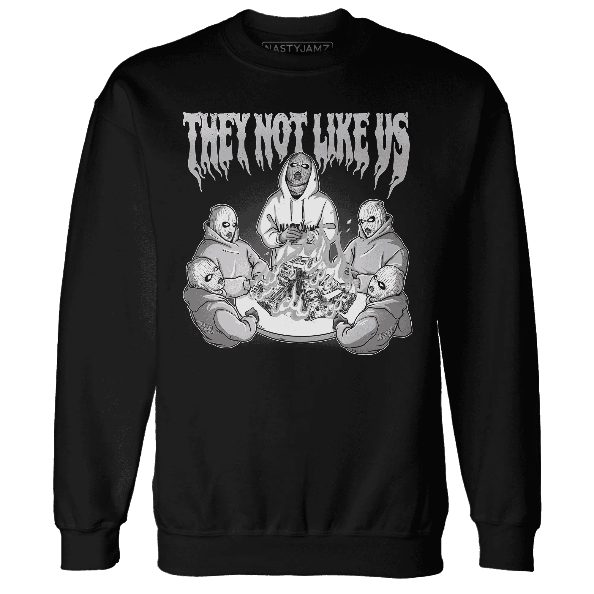 NastyJamz-Cement-Grey-3s-Sweatshirt-Match-They-Not-Like-Us