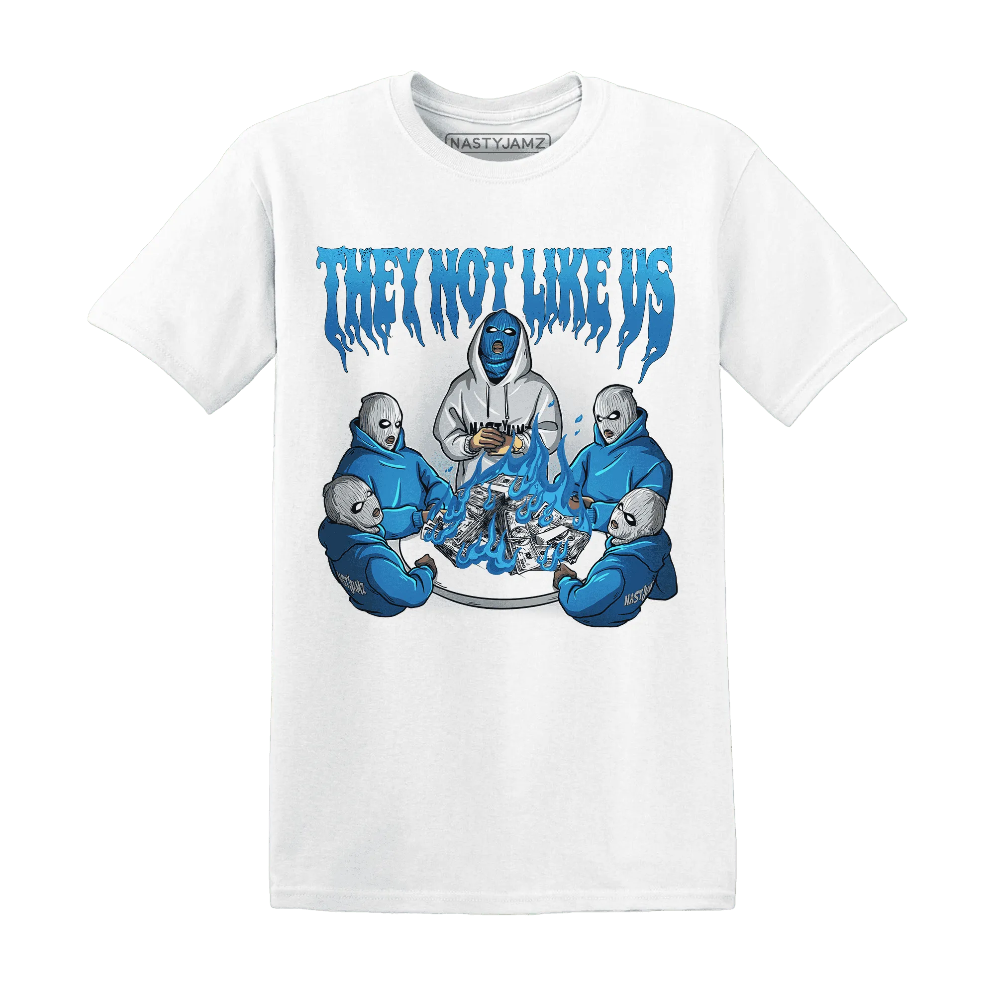 NastyJamz-Industrial-Blue-4s-T-Shirt-Match-They-Not-Like-Us