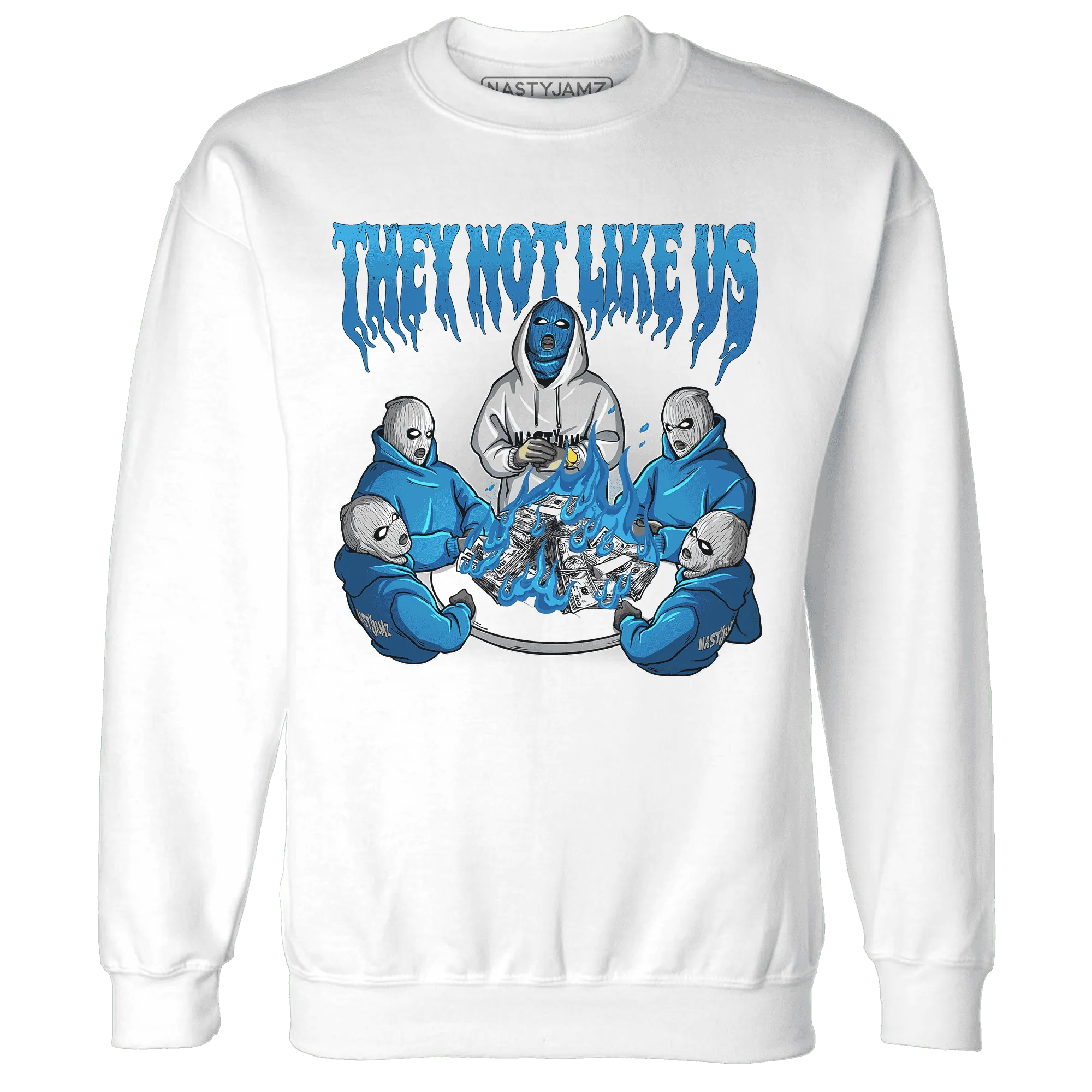 NastyJamz-Industrial-Blue-4s-Sweatshirt-Match-They-Not-Like-Us