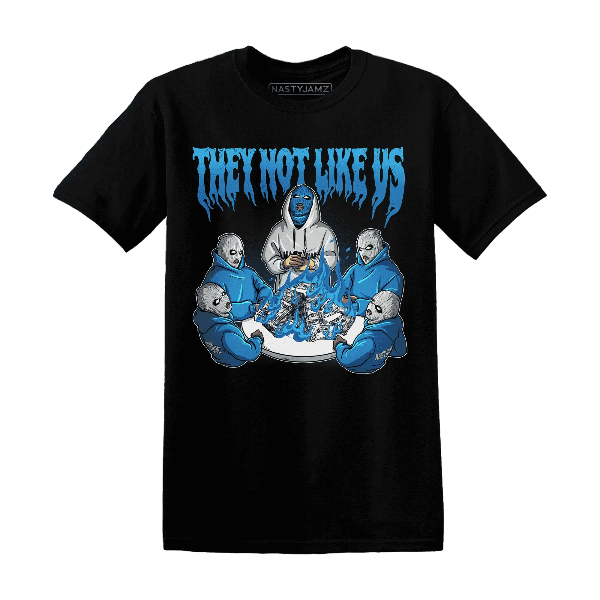 NastyJamz-Industrial-Blue-4s-T-Shirt-Match-They-Not-Like-Us
