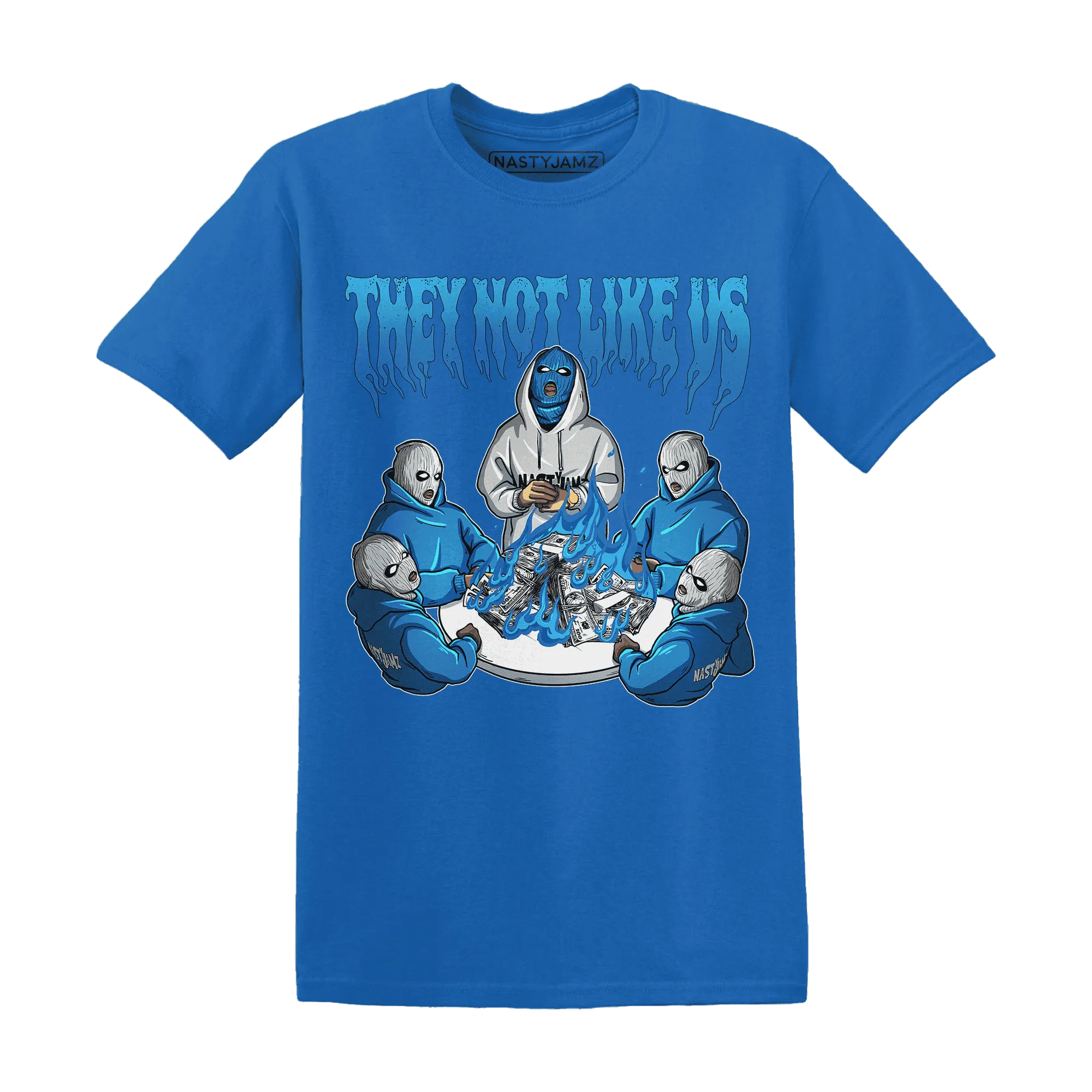 NastyJamz-Industrial-Blue-4s-T-Shirt-Match-They-Not-Like-Us