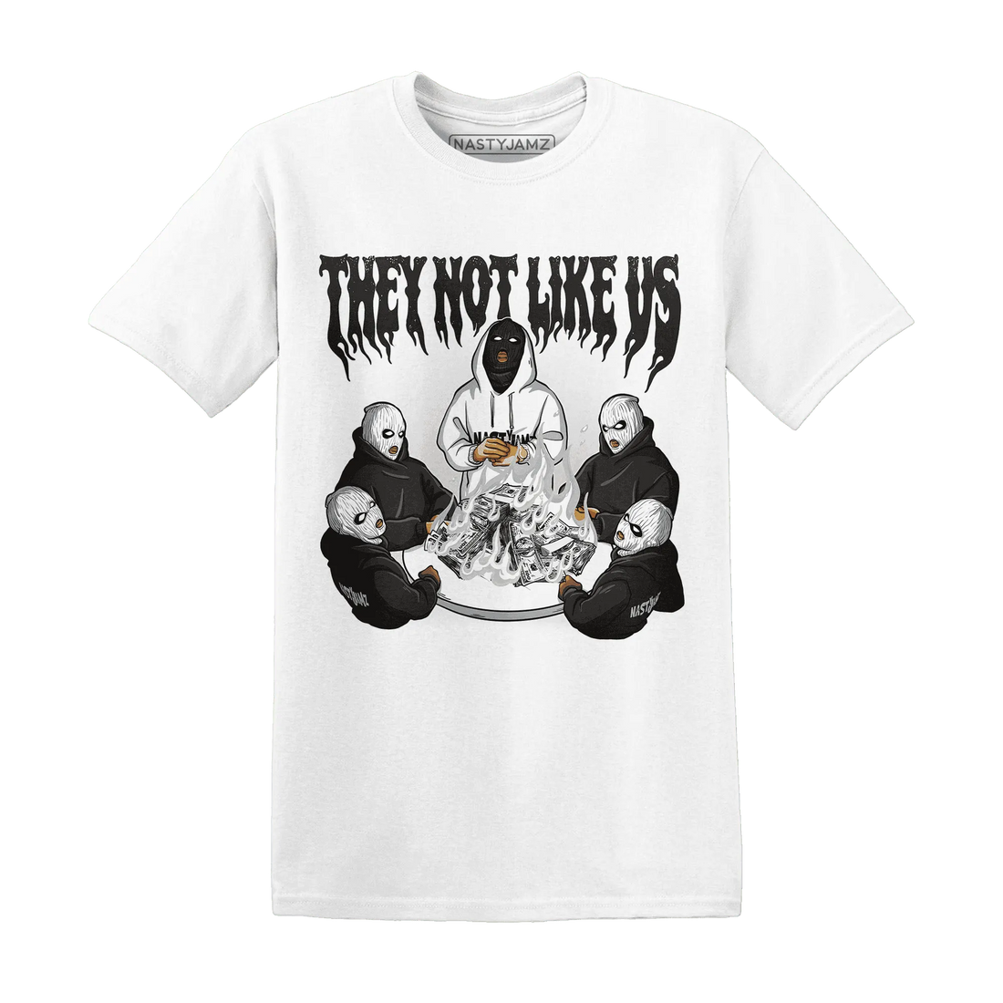 NastyJamz-White-Thunder-4s-T-Shirt-Match-They-Not-Like-Us