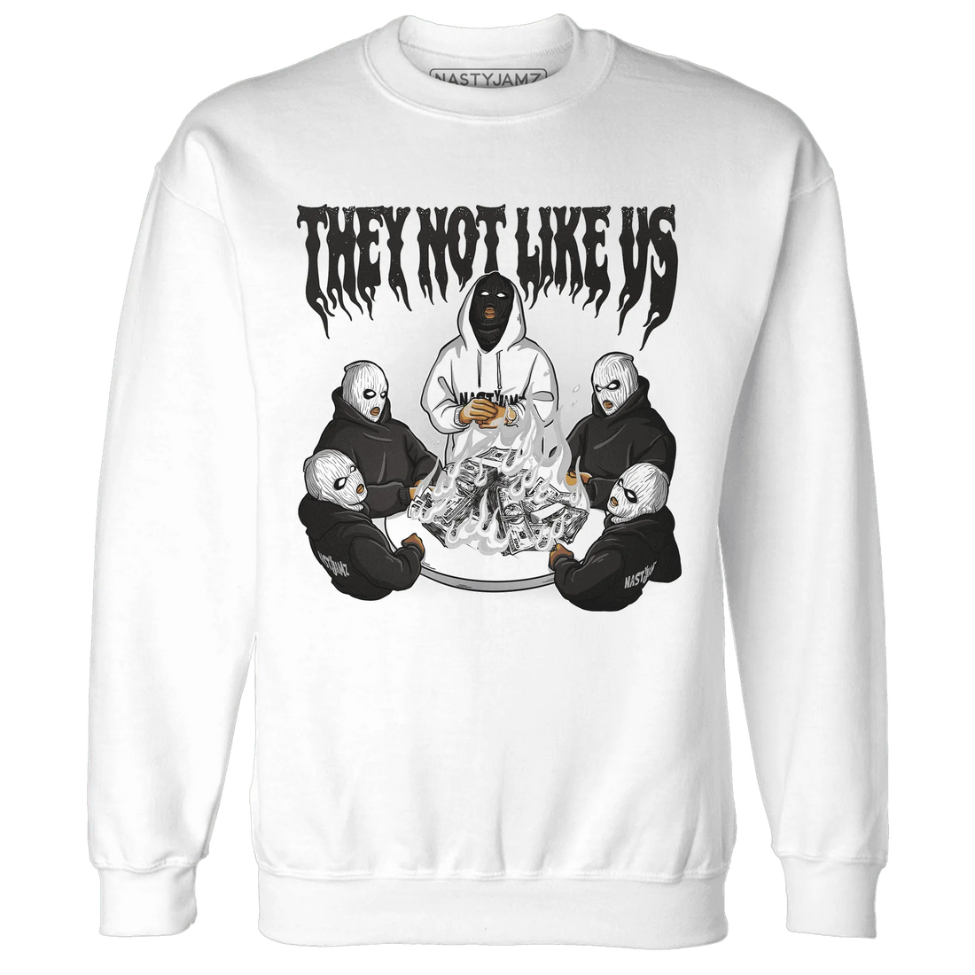 NastyJamz-White-Thunder-4s-Sweatshirt-Match-They-Not-Like-Us