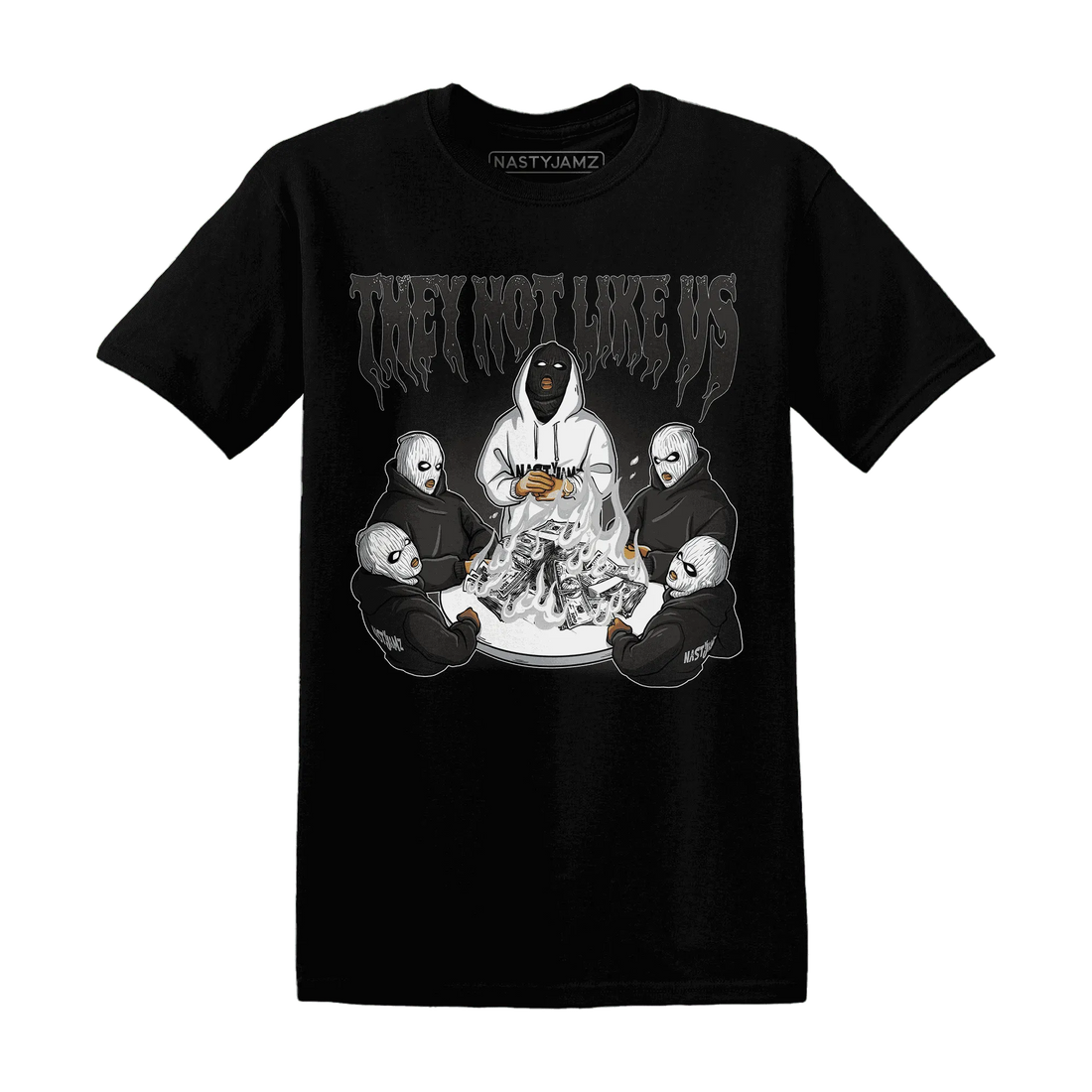 NastyJamz-White-Thunder-4s-T-Shirt-Match-They-Not-Like-Us