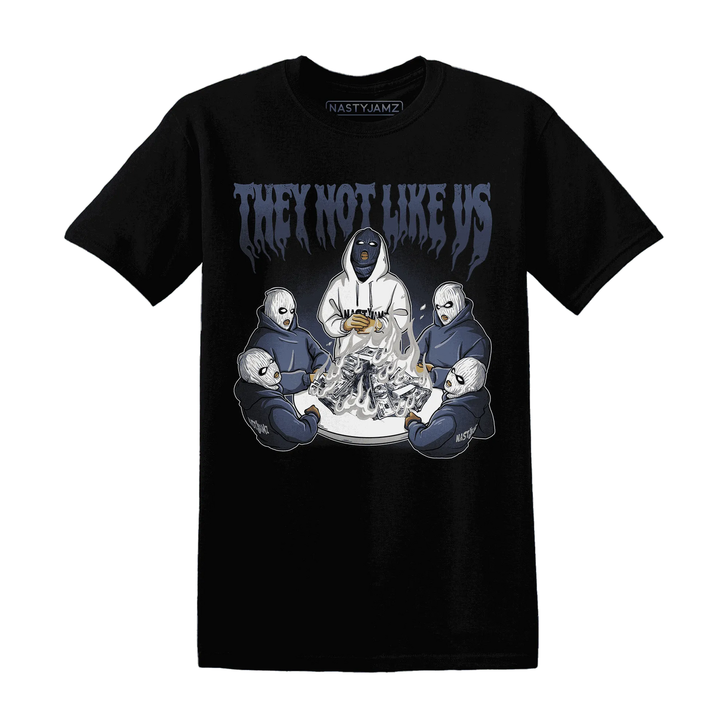 NastyJamz-White-Navy-6s-T-Shirt-Match-They-Not-Like-Us