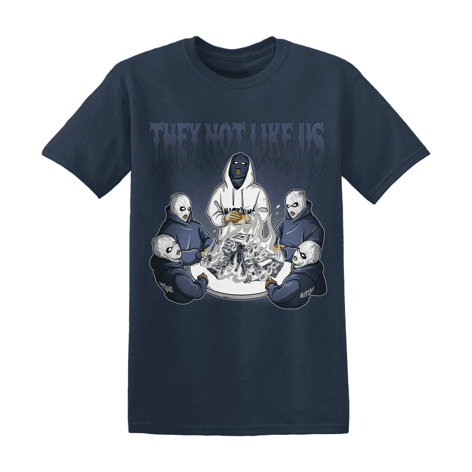 NastyJamz-White-Navy-6s-T-Shirt-Match-They-Not-Like-Us