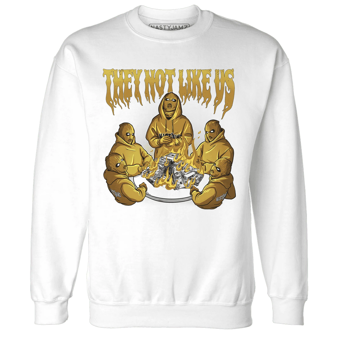 NastyJamz-Wheat-13s-Sweatshirt-Match-They-Not-Like-Us