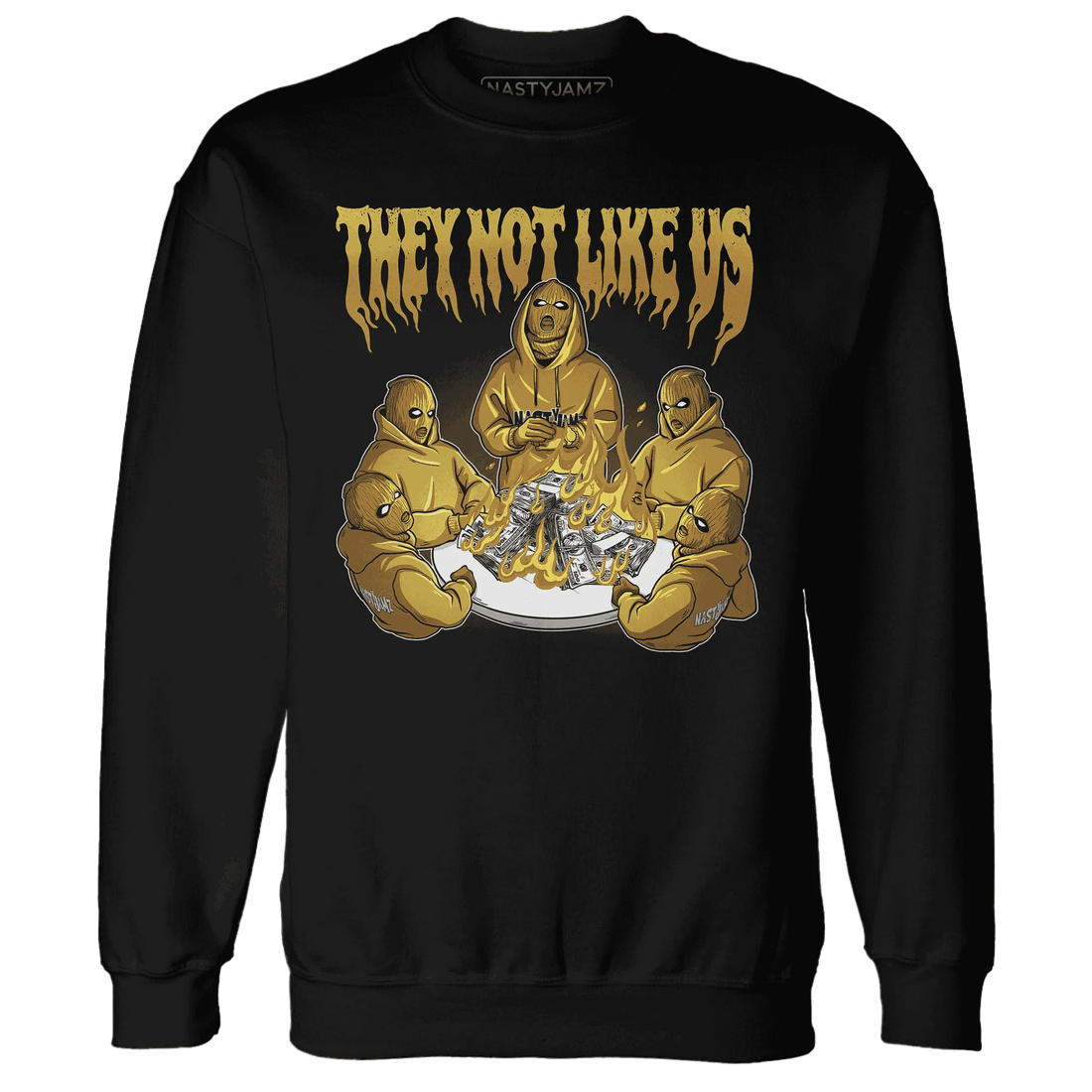 NastyJamz-Wheat-13s-Sweatshirt-Match-They-Not-Like-Us