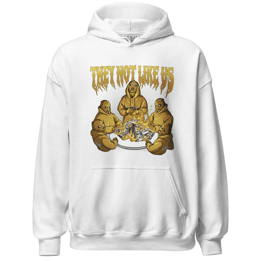 NastyJamz-Wheat-13s-Hoodie-Match-They-Not-Like-Us