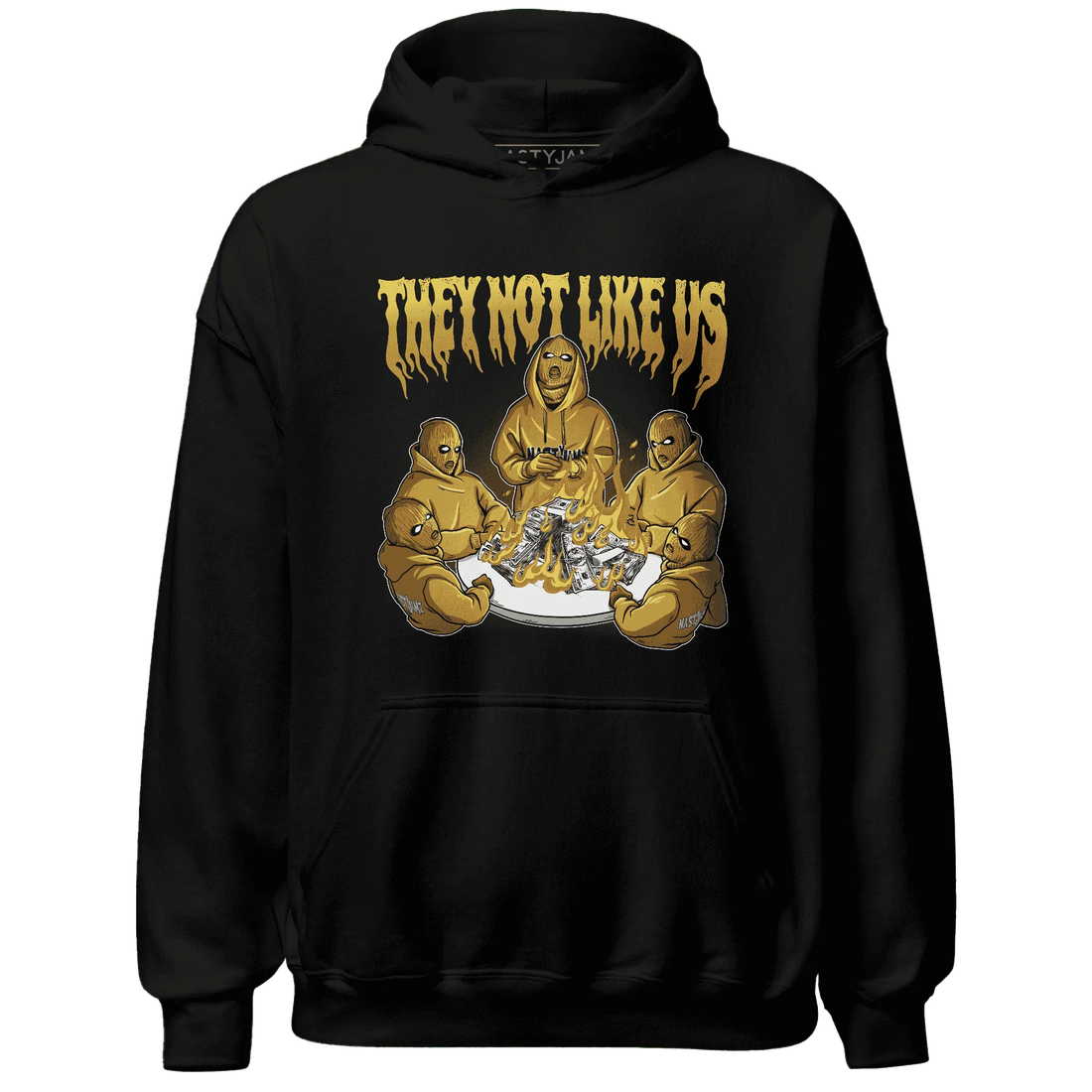 NastyJamz-Wheat-13s-Hoodie-Match-They-Not-Like-Us