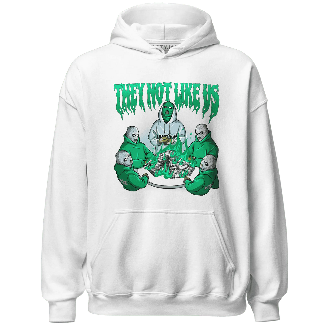 NastyJamz-Lucky-Green-5s-Hoodie-Match-They-Not-Like-Us