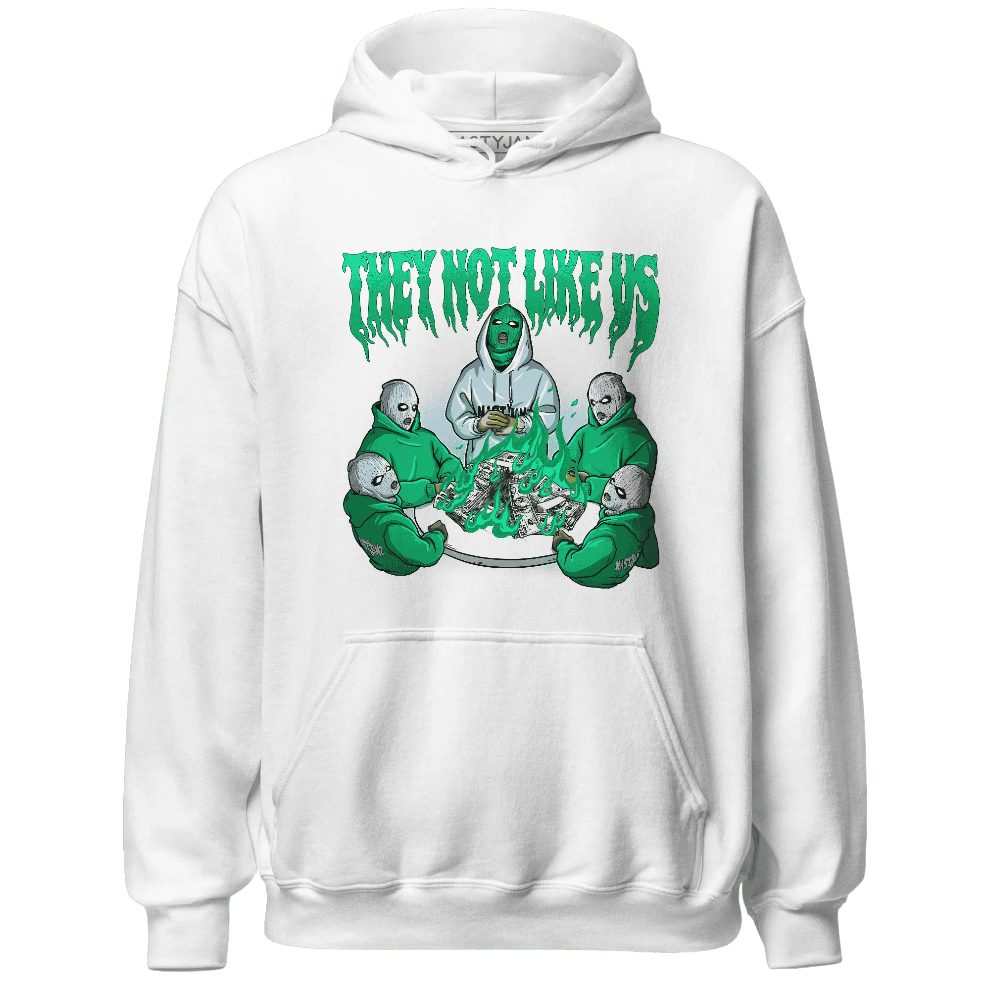 NastyJamz-Lucky-Green-5s-Hoodie-Match-They-Not-Like-Us