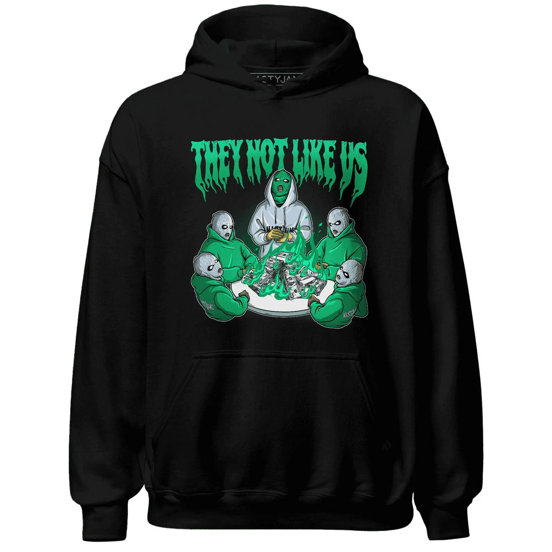 NastyJamz-Lucky-Green-5s-Hoodie-Match-They-Not-Like-Us
