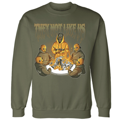 NastyJamz-Olive-5s-Sweatshirt-Match-They-Not-Like-Us