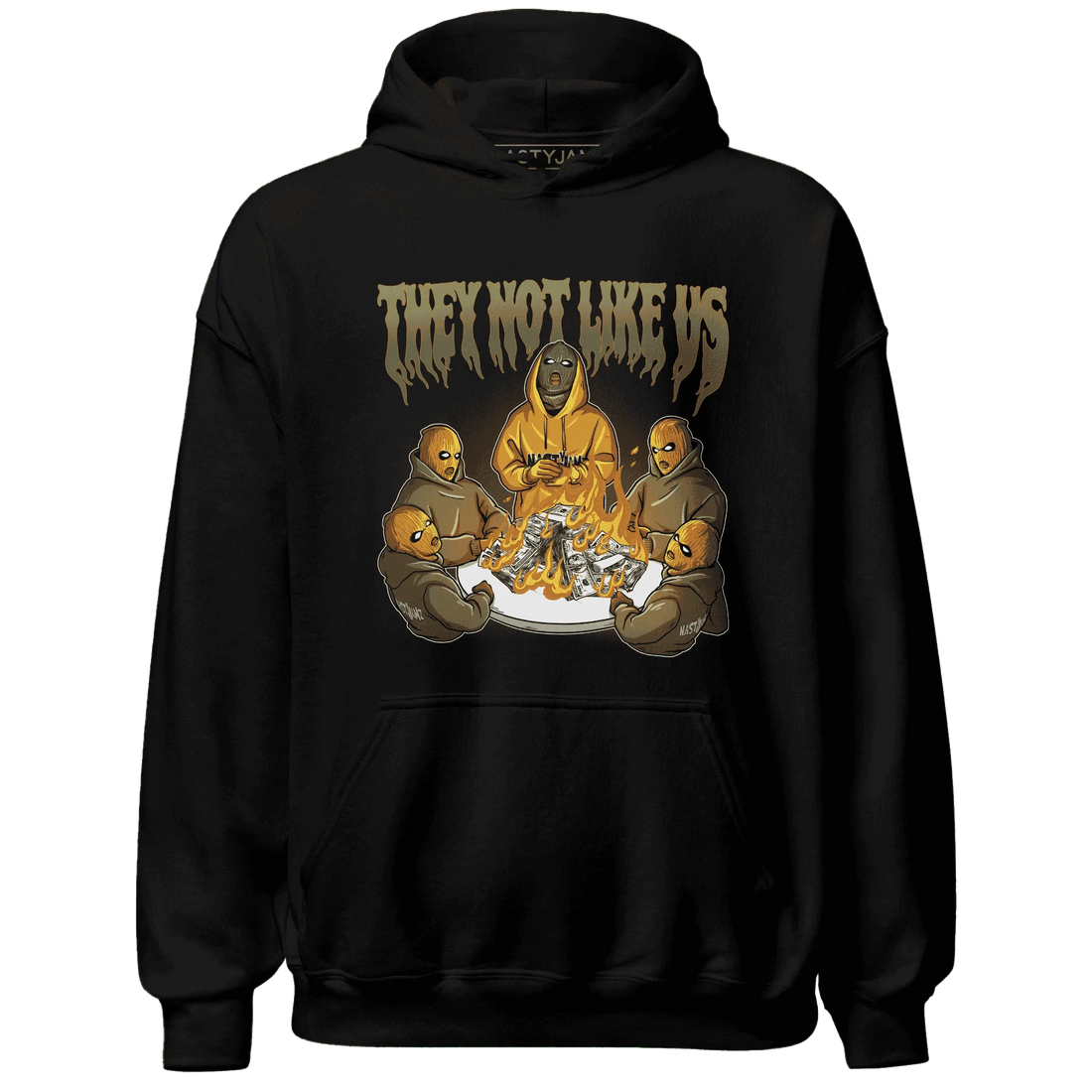NastyJamz-Olive-5s-Hoodie-Match-They-Not-Like-Us