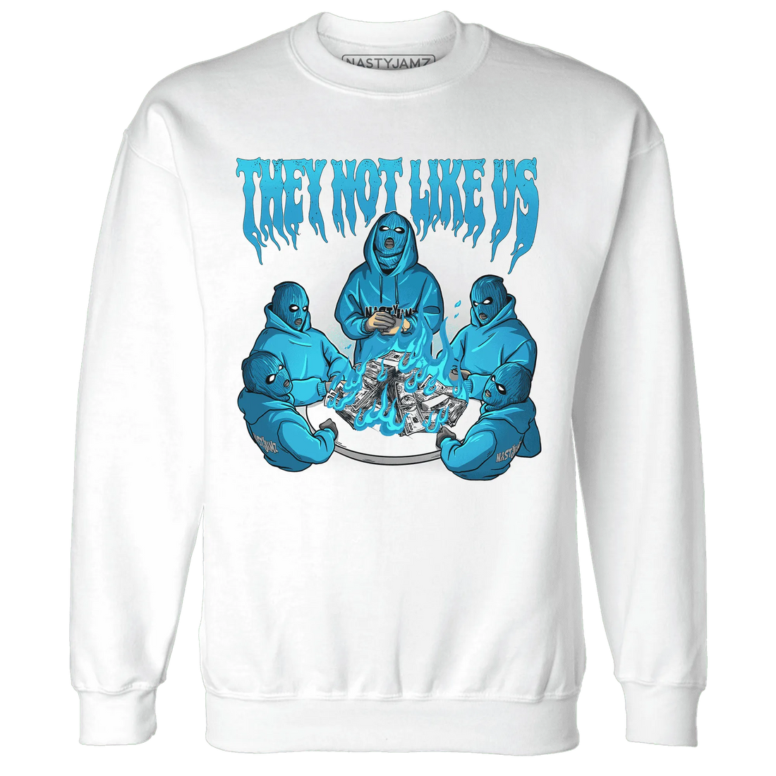 NastyJamz-Powder-Blue-9s-Sweatshirt-Match-They-Not-Like-Us