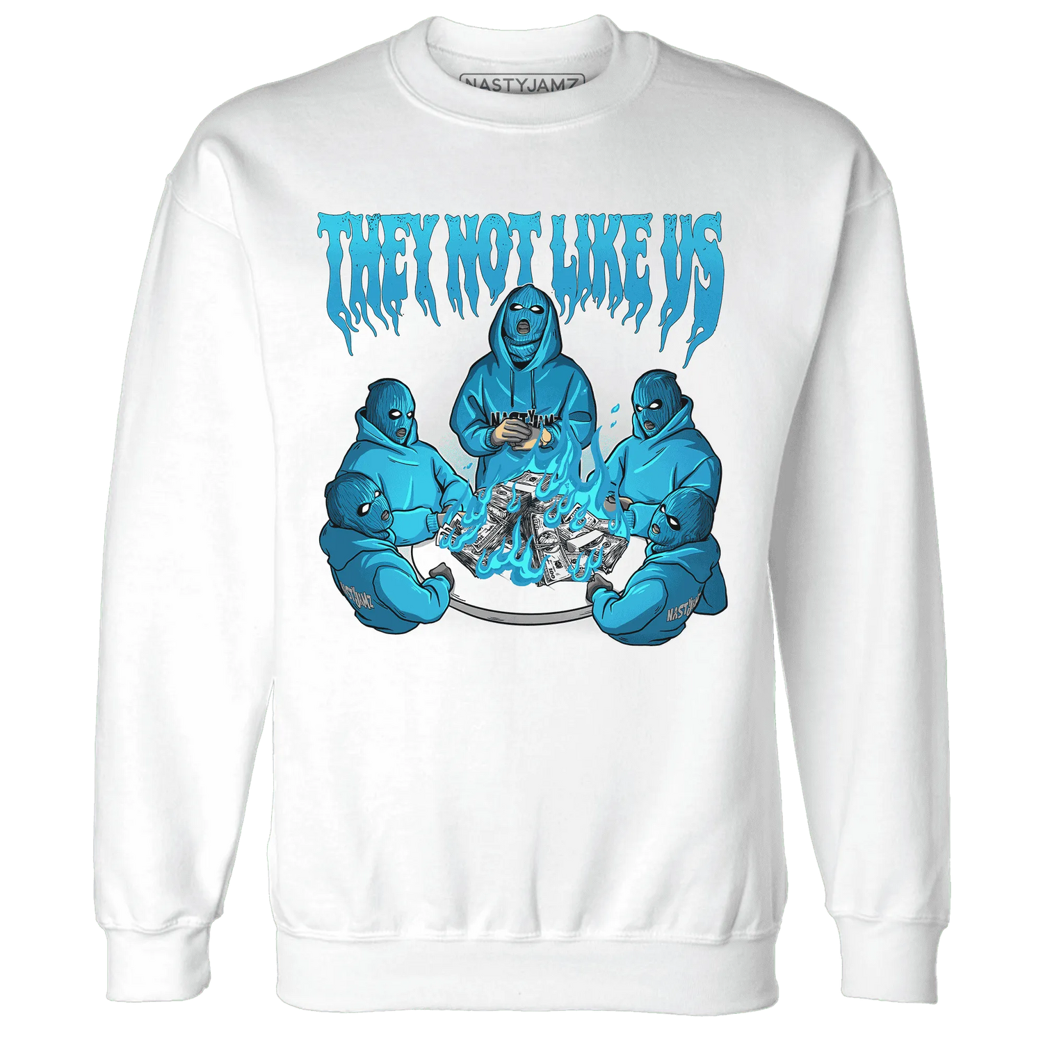 NastyJamz-Powder-Blue-9s-Sweatshirt-Match-They-Not-Like-Us