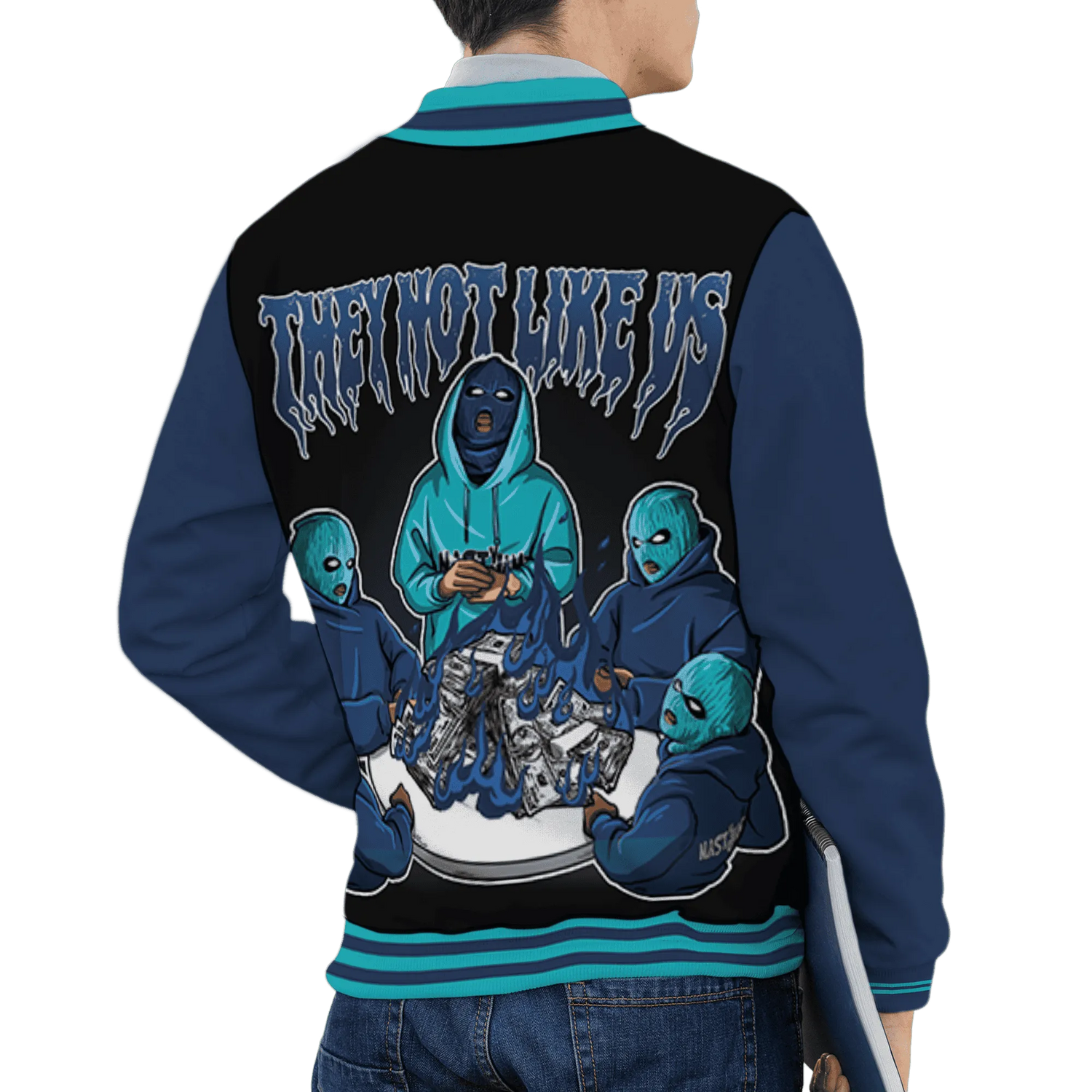AM-Plus-Drift-Midnight-Navy-Total-Orange-Dusty-Cactus-Varsity-Match-They-Not-Like-Us-