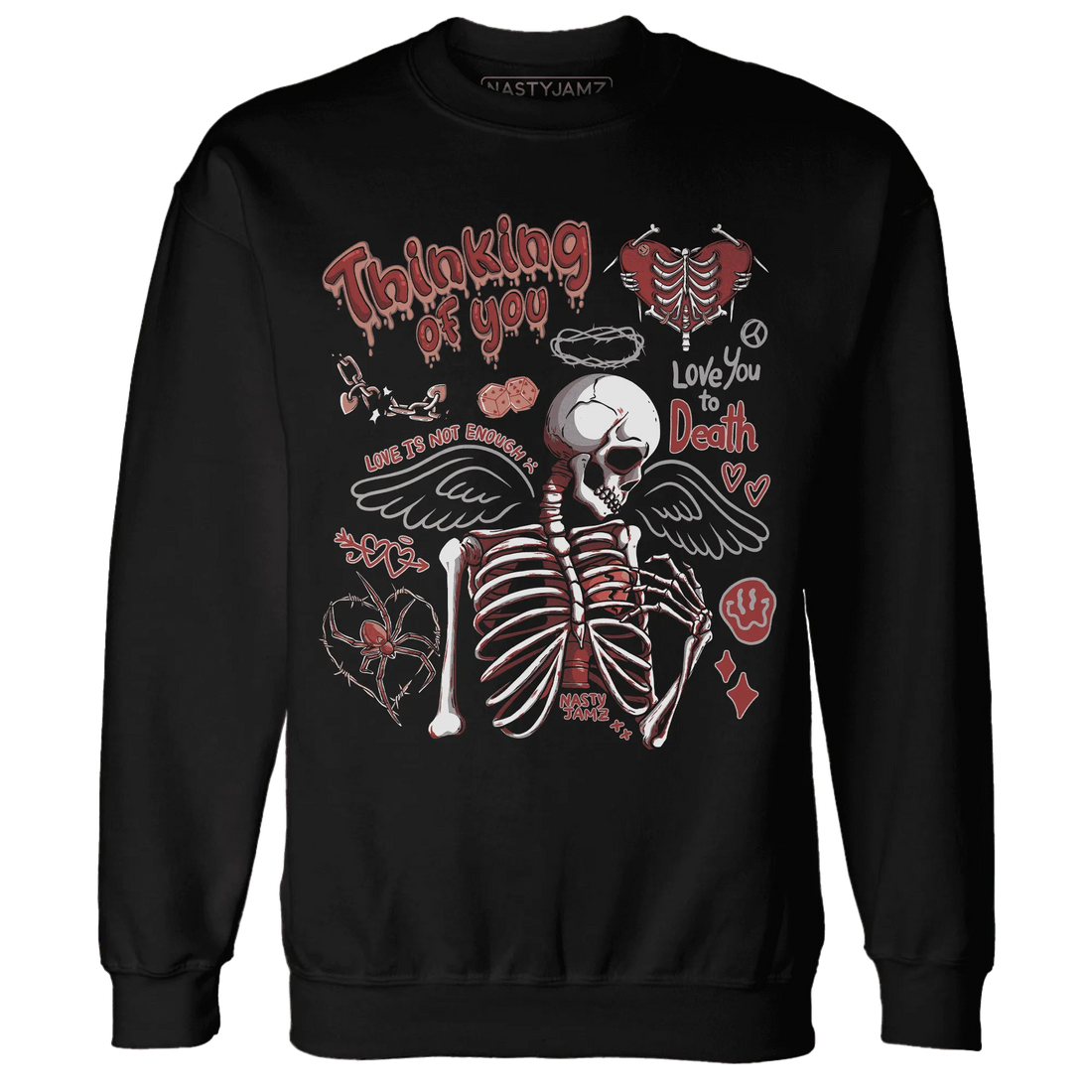 Dune-Red-13s-NastyJamz-Sweatshirt-Match-Thinking-Of-You