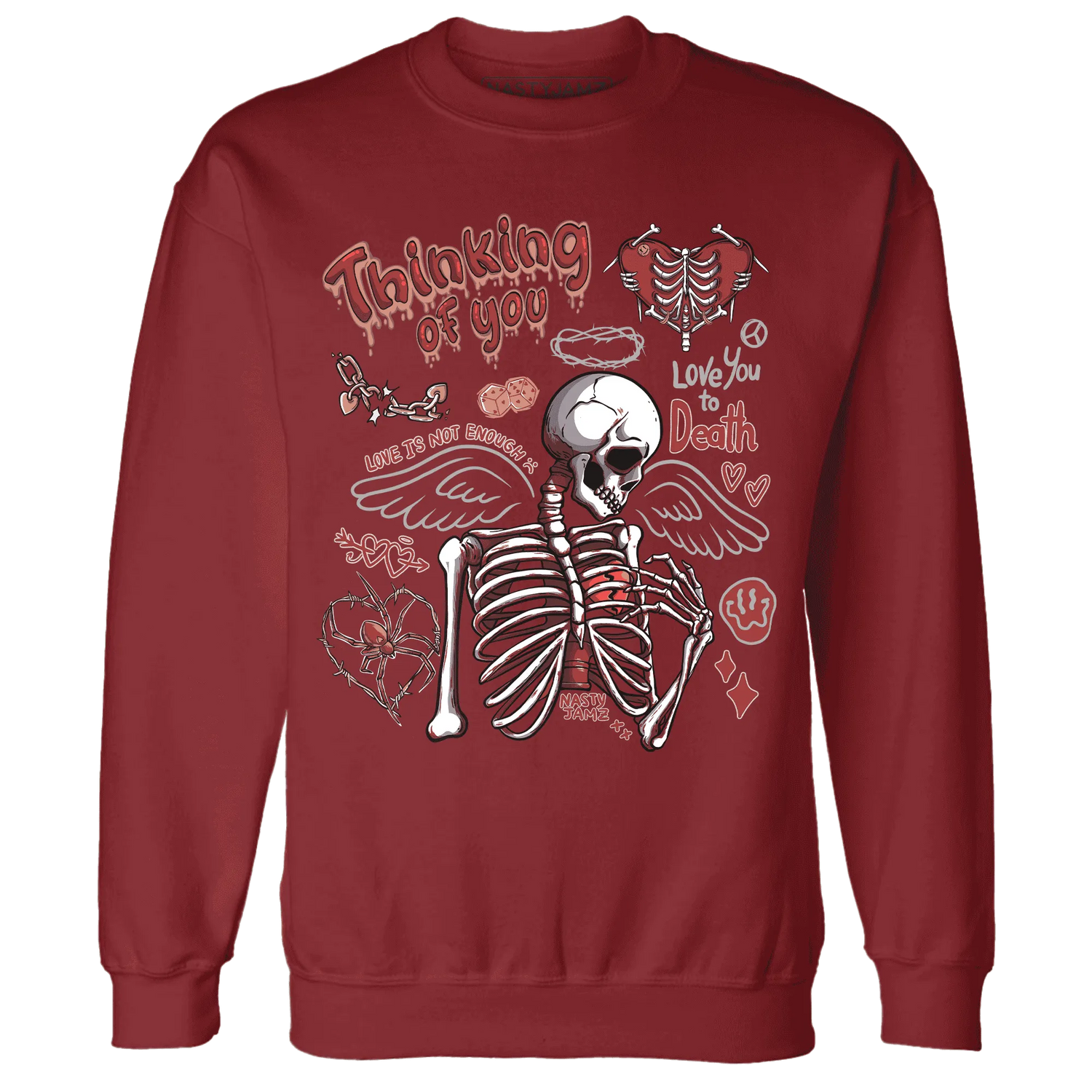 Dune-Red-13s-NastyJamz-Sweatshirt-Match-Thinking-Of-You