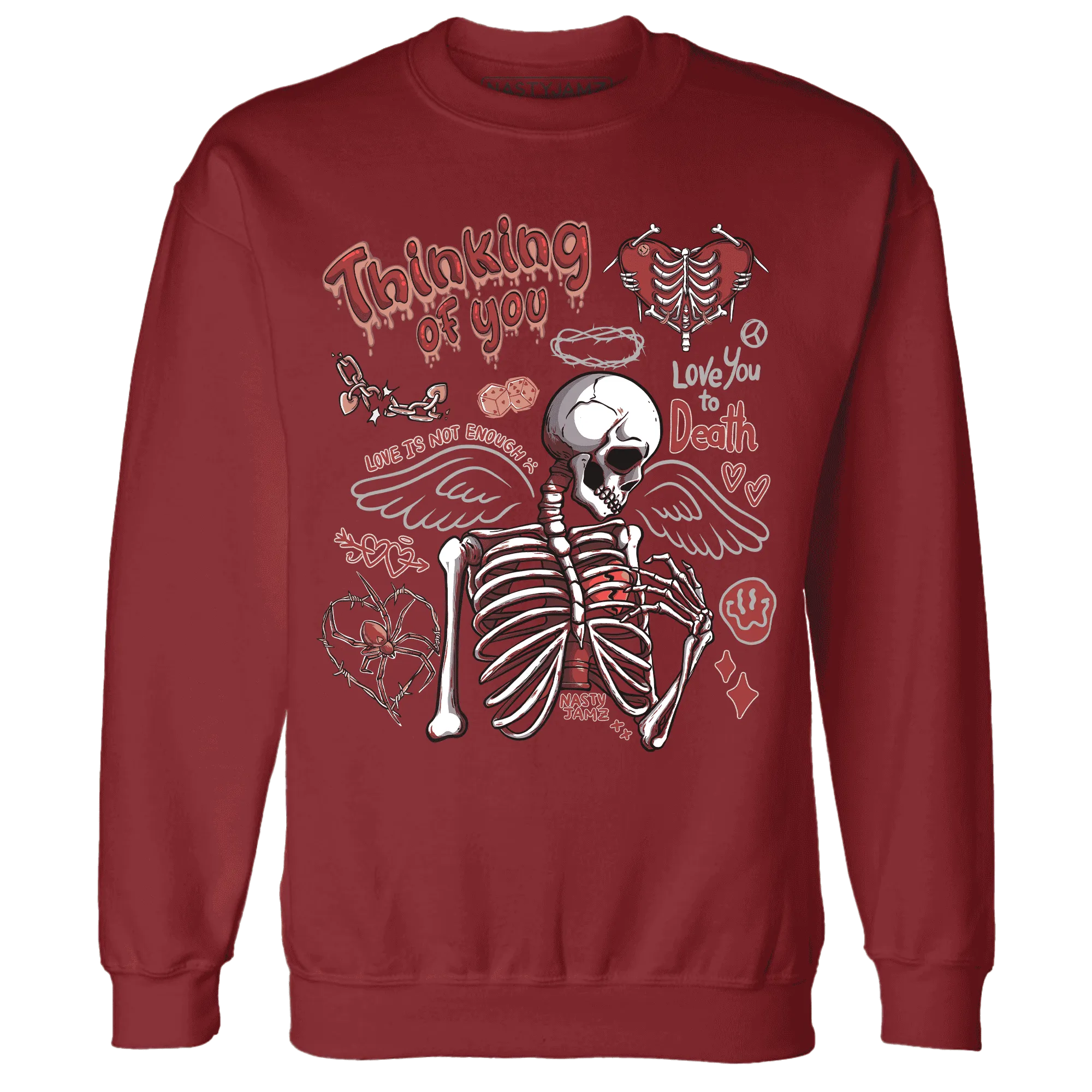 Dune-Red-13s-NastyJamz-Sweatshirt-Match-Thinking-Of-You