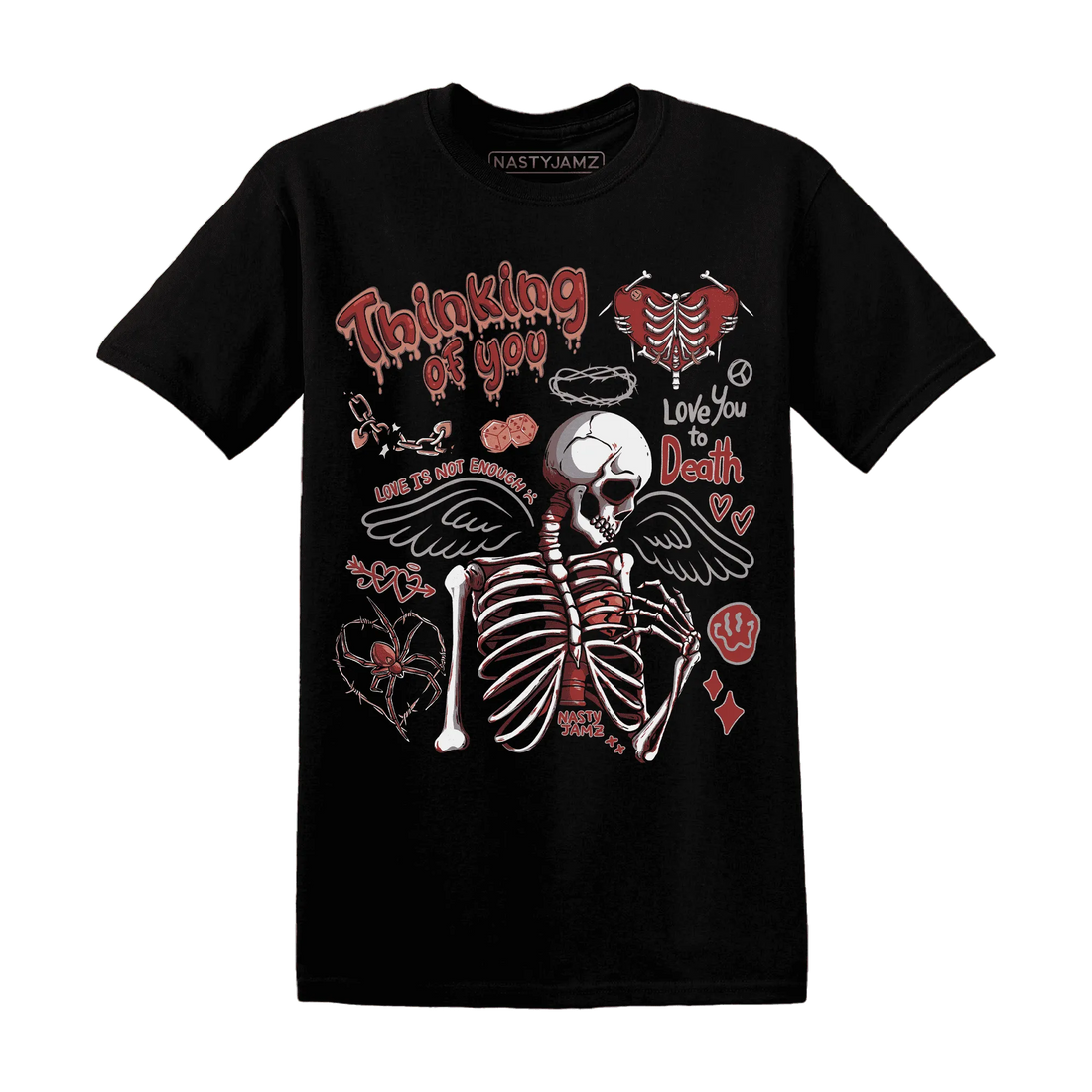 Dune-Red-13s-NastyJamz-T-Shirt-Match-Thinking-Of-You