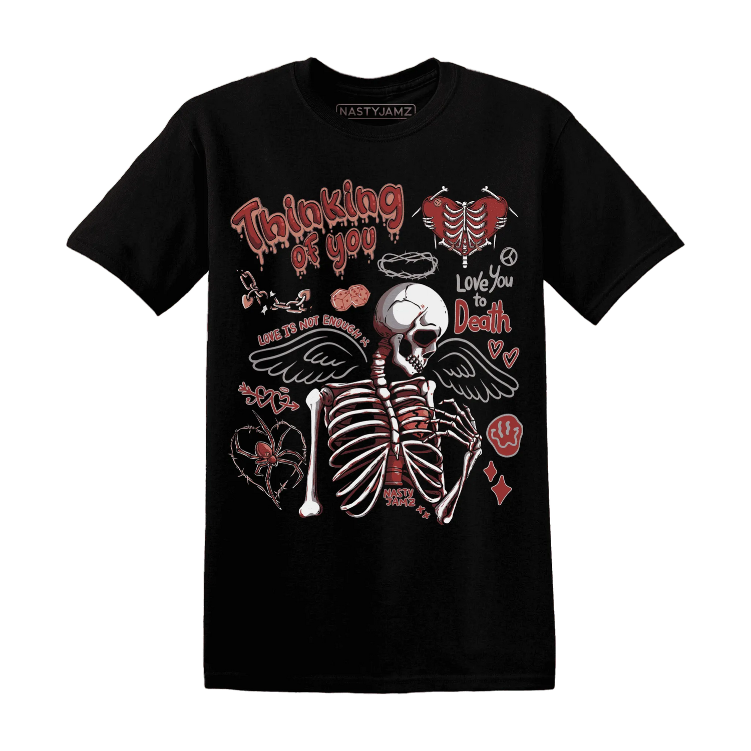 Dune-Red-13s-NastyJamz-T-Shirt-Match-Thinking-Of-You