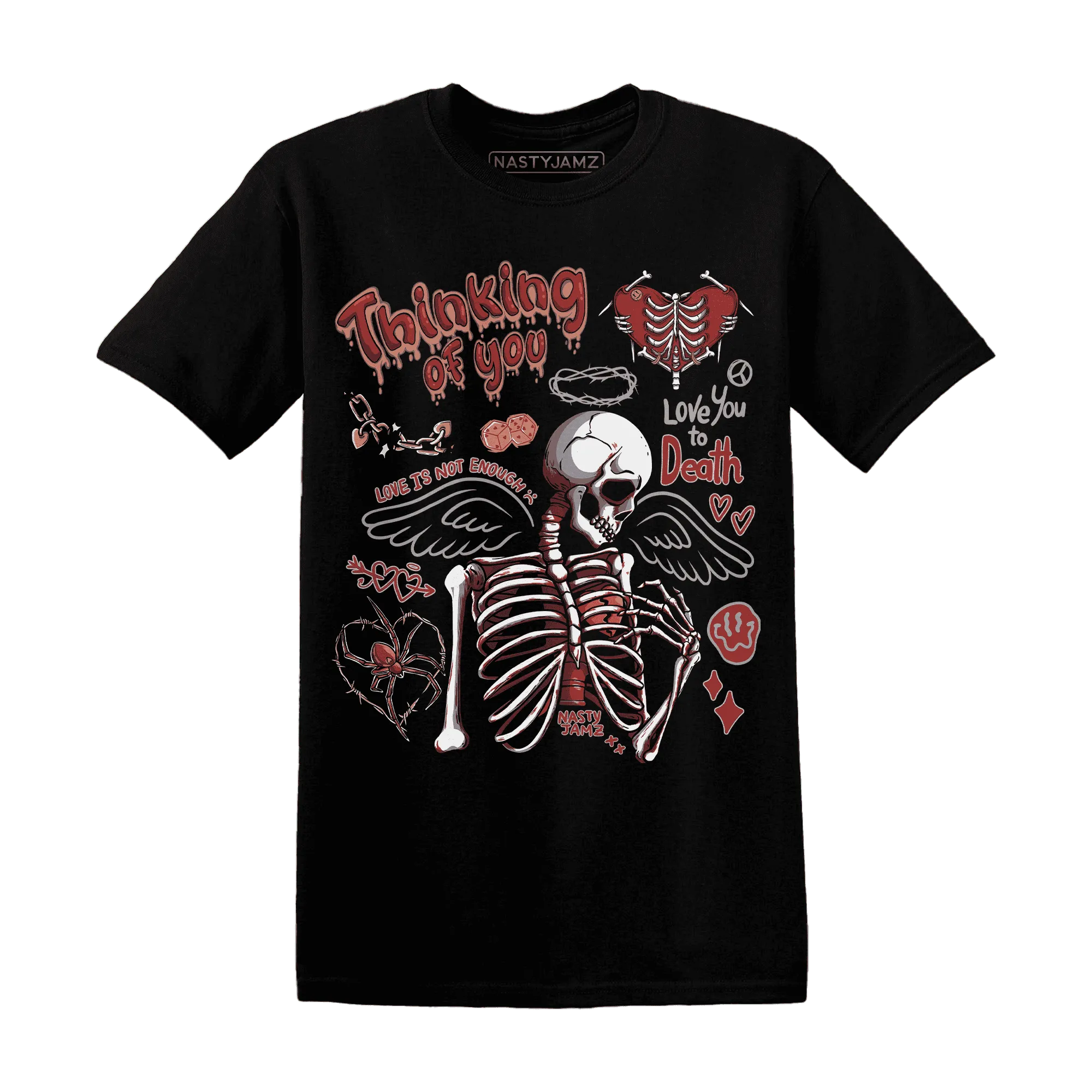 Dune-Red-13s-NastyJamz-T-Shirt-Match-Thinking-Of-You