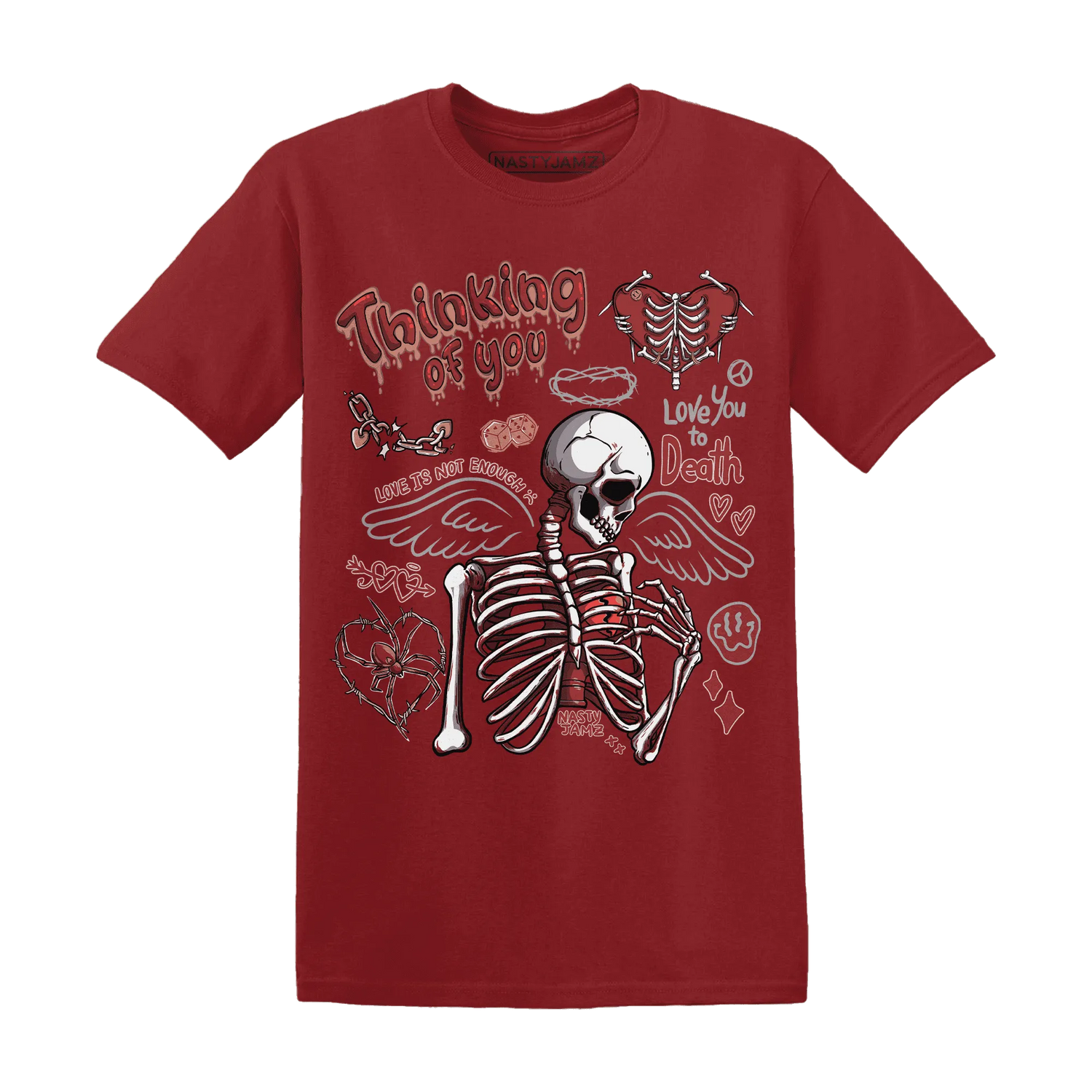 Dune-Red-13s-NastyJamz-T-Shirt-Match-Thinking-Of-You