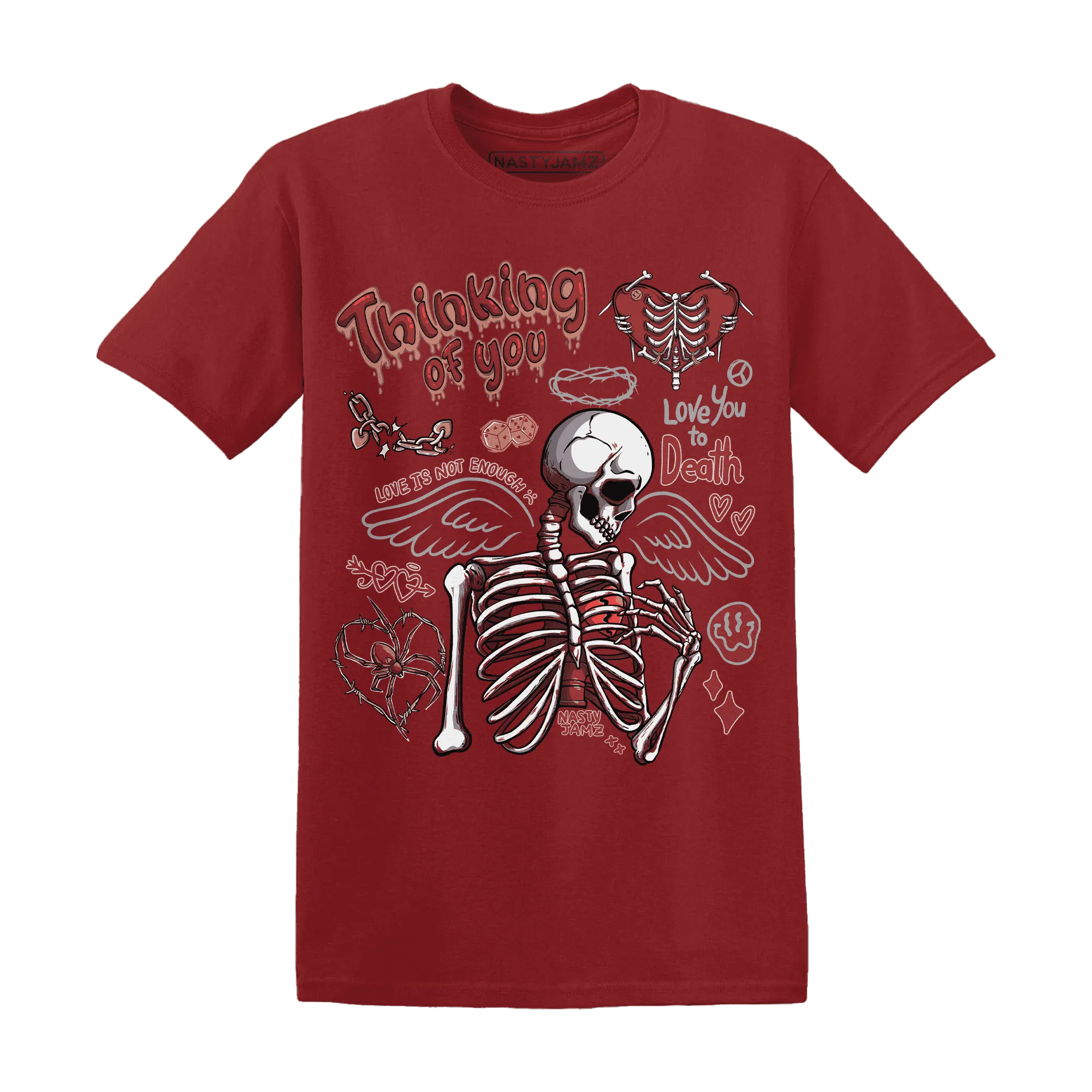 Dune-Red-13s-NastyJamz-T-Shirt-Match-Thinking-Of-You