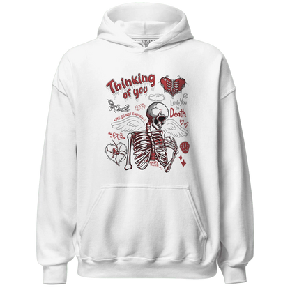 Black-Toe-Reimagined-Red-White-1s-Hoodie-Match-Thinking-Of-You